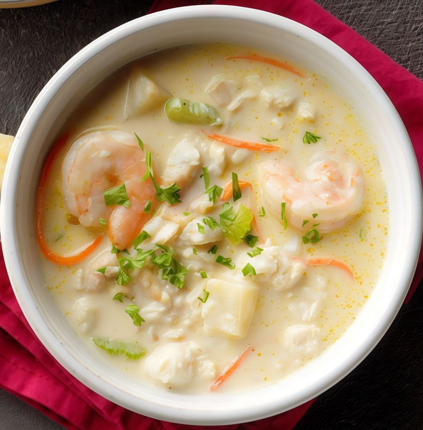Seafood Creamy Soup