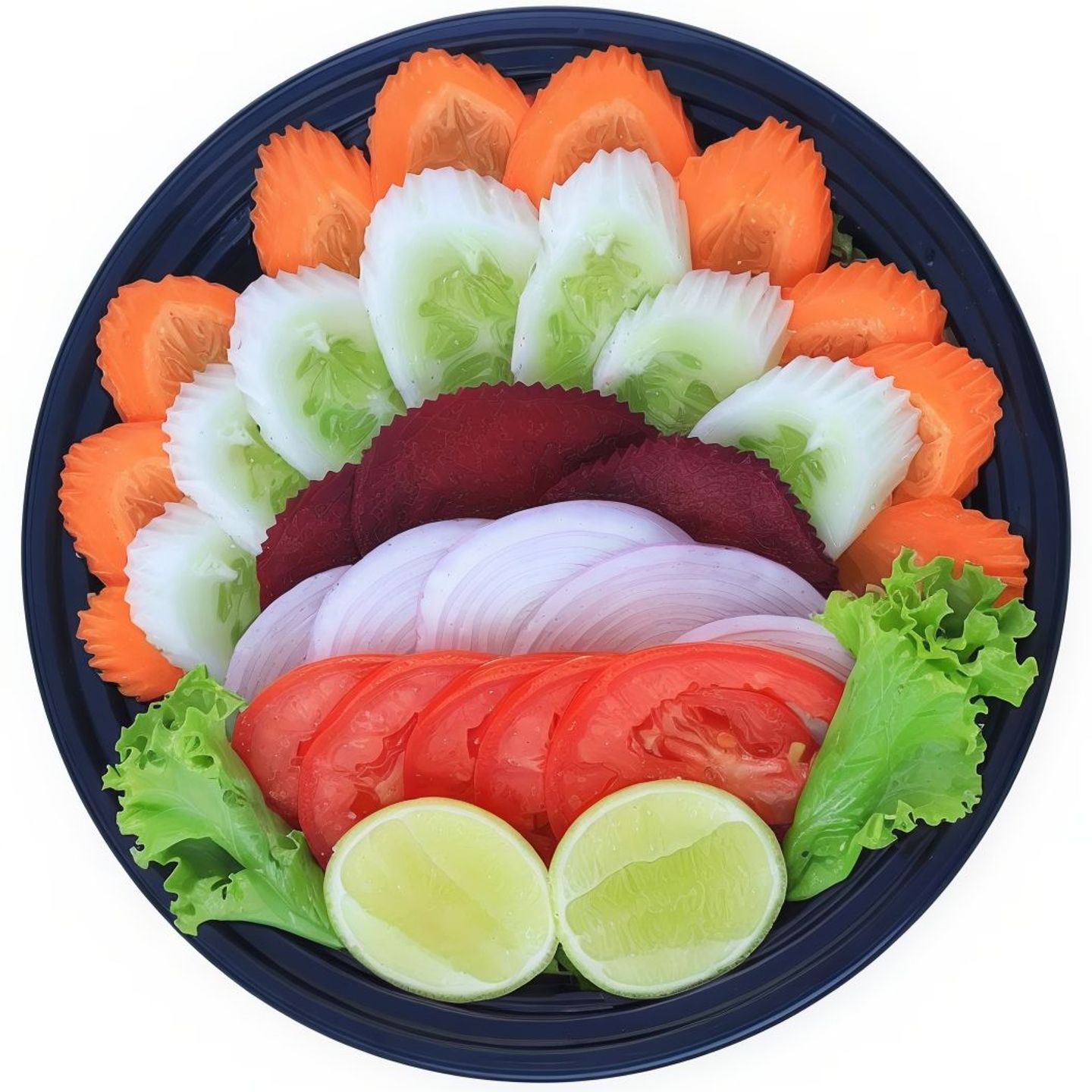 Sliced Green Salad