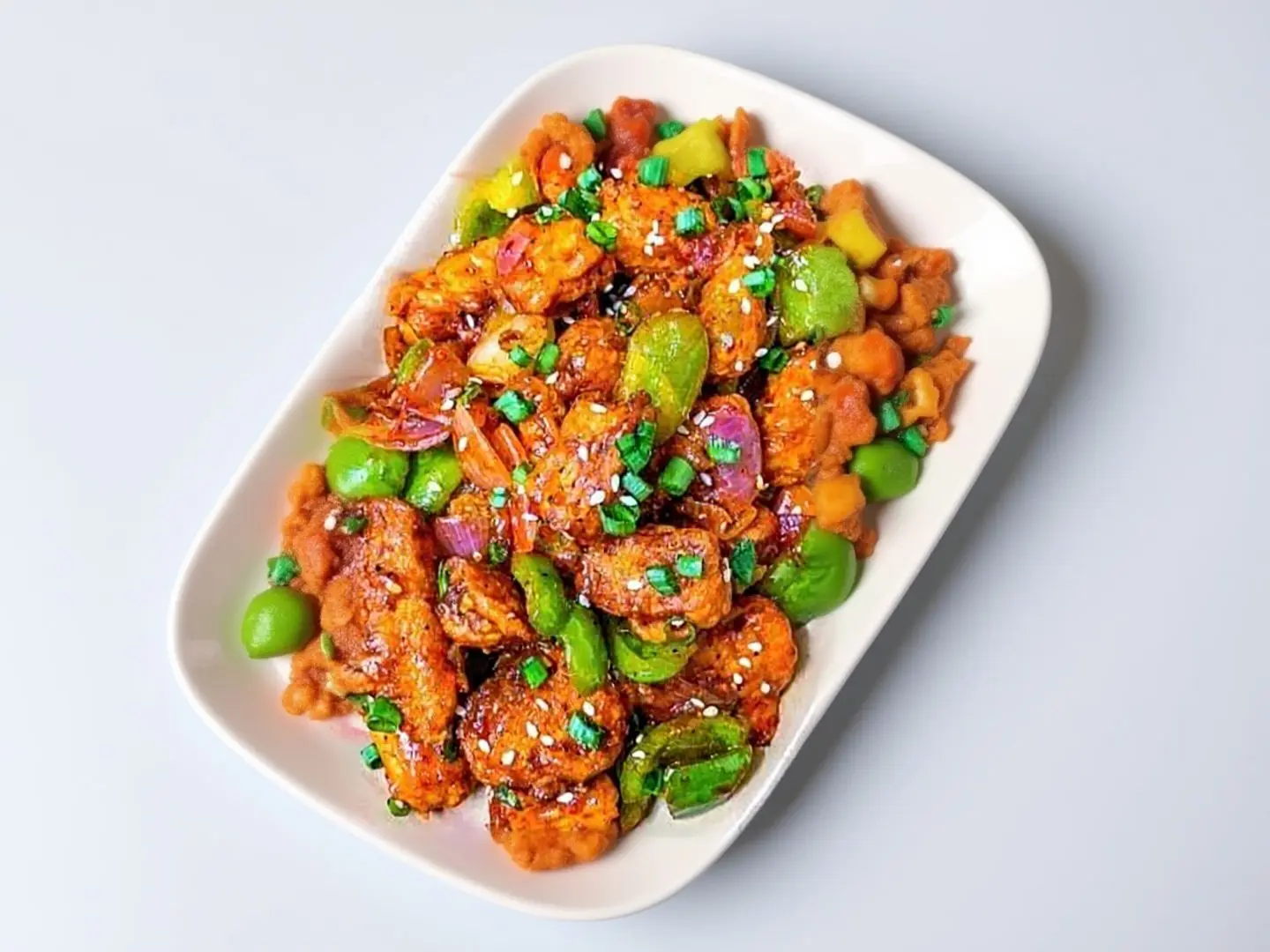 ذرة صغيرة بالفلفل الحار