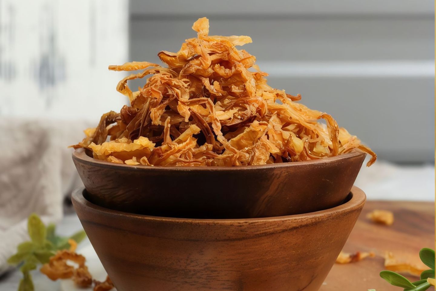 Fried Onion Keshna
