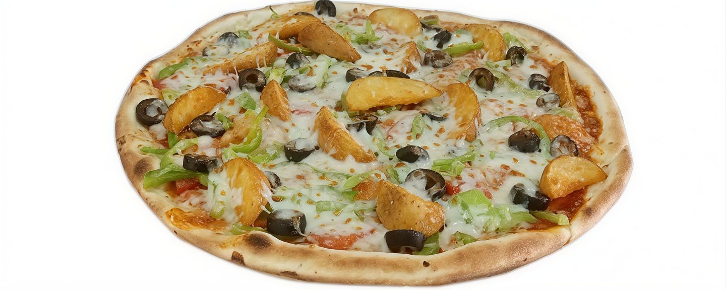 Potato Wedges Pizza