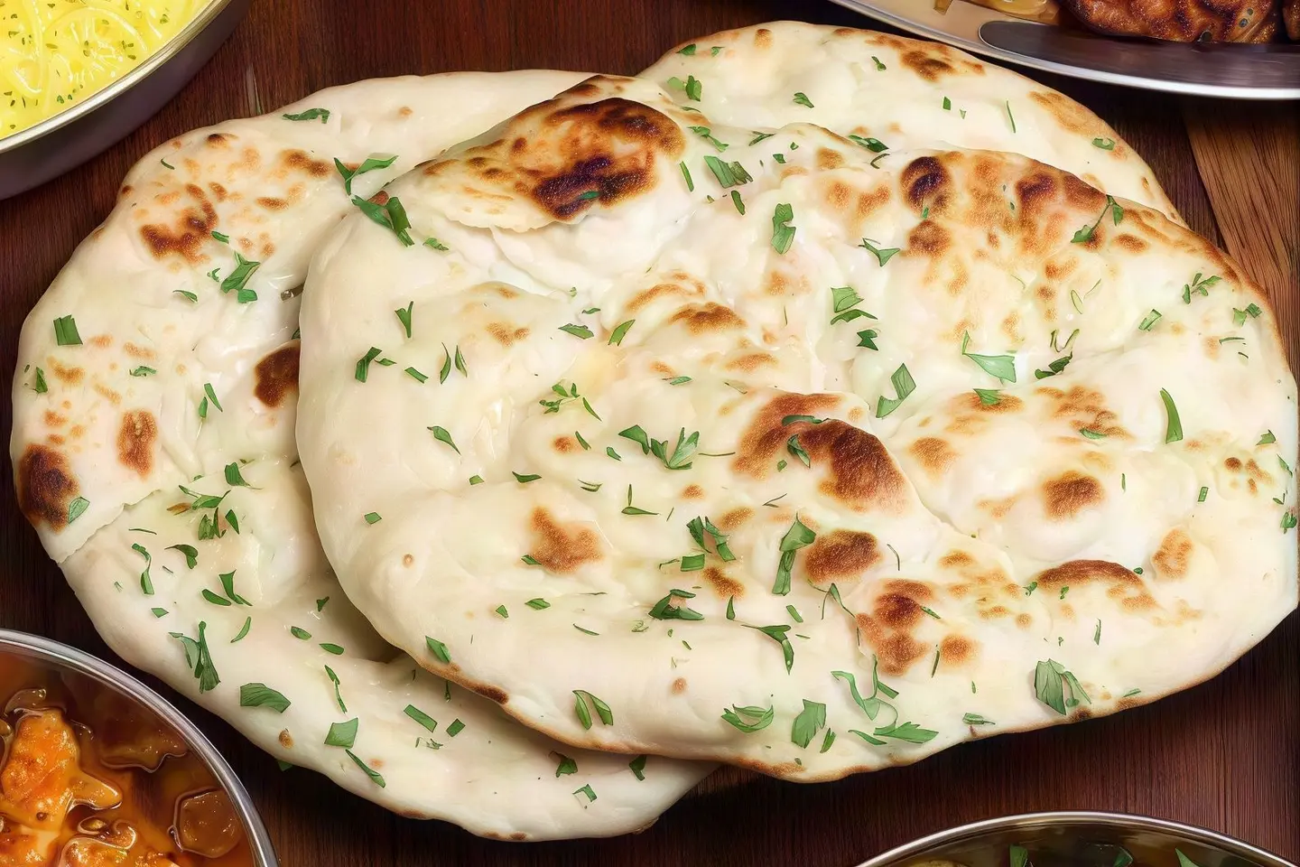 Garlic Naan Bread