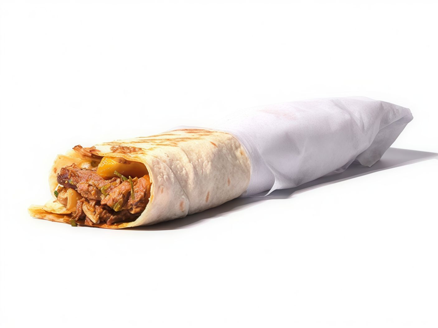 شاورما صغيرة بدون جبن