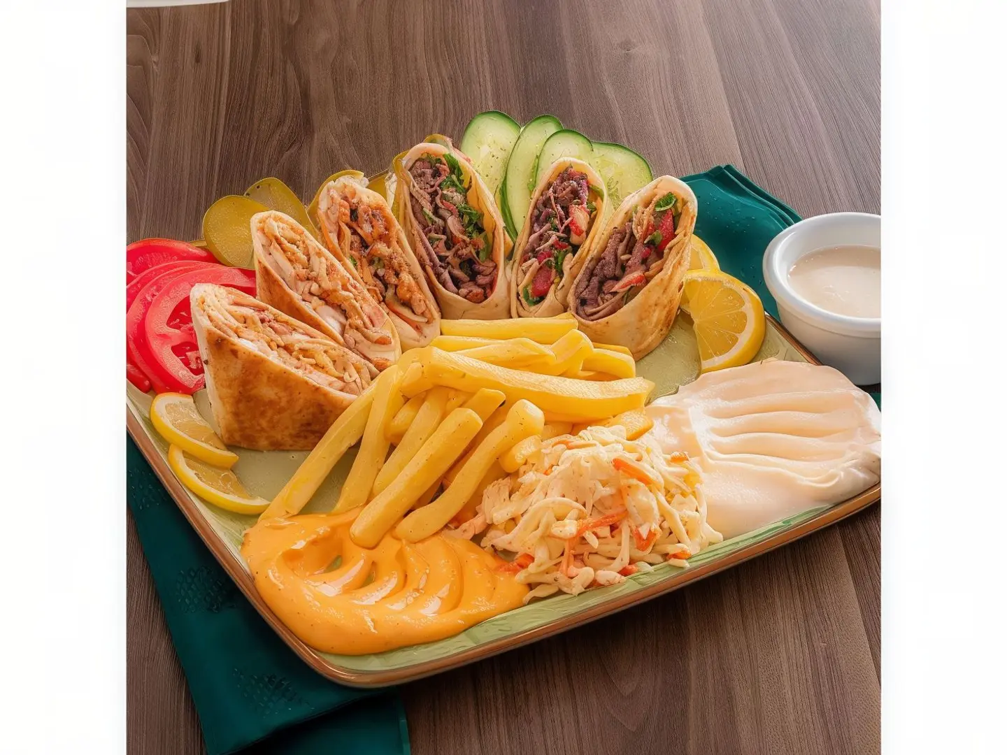 شاورما عربي دبل