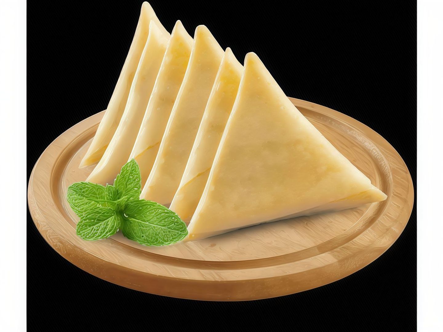 سمبوسة جبن شيدر مفرزن