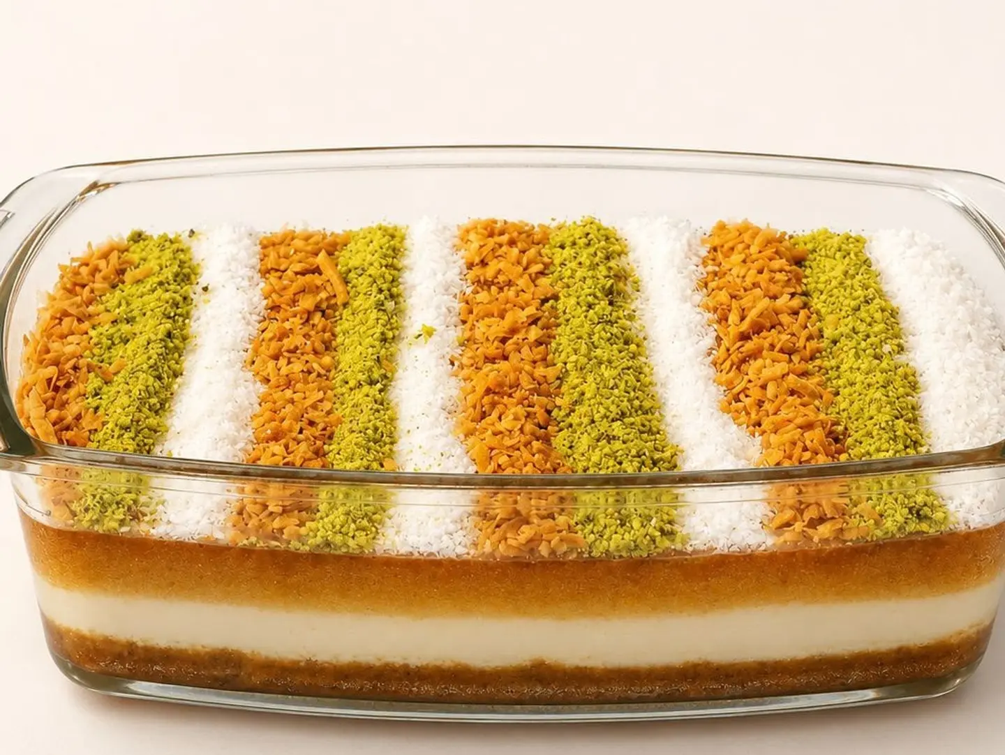 Pyrex Cheese Basbousa