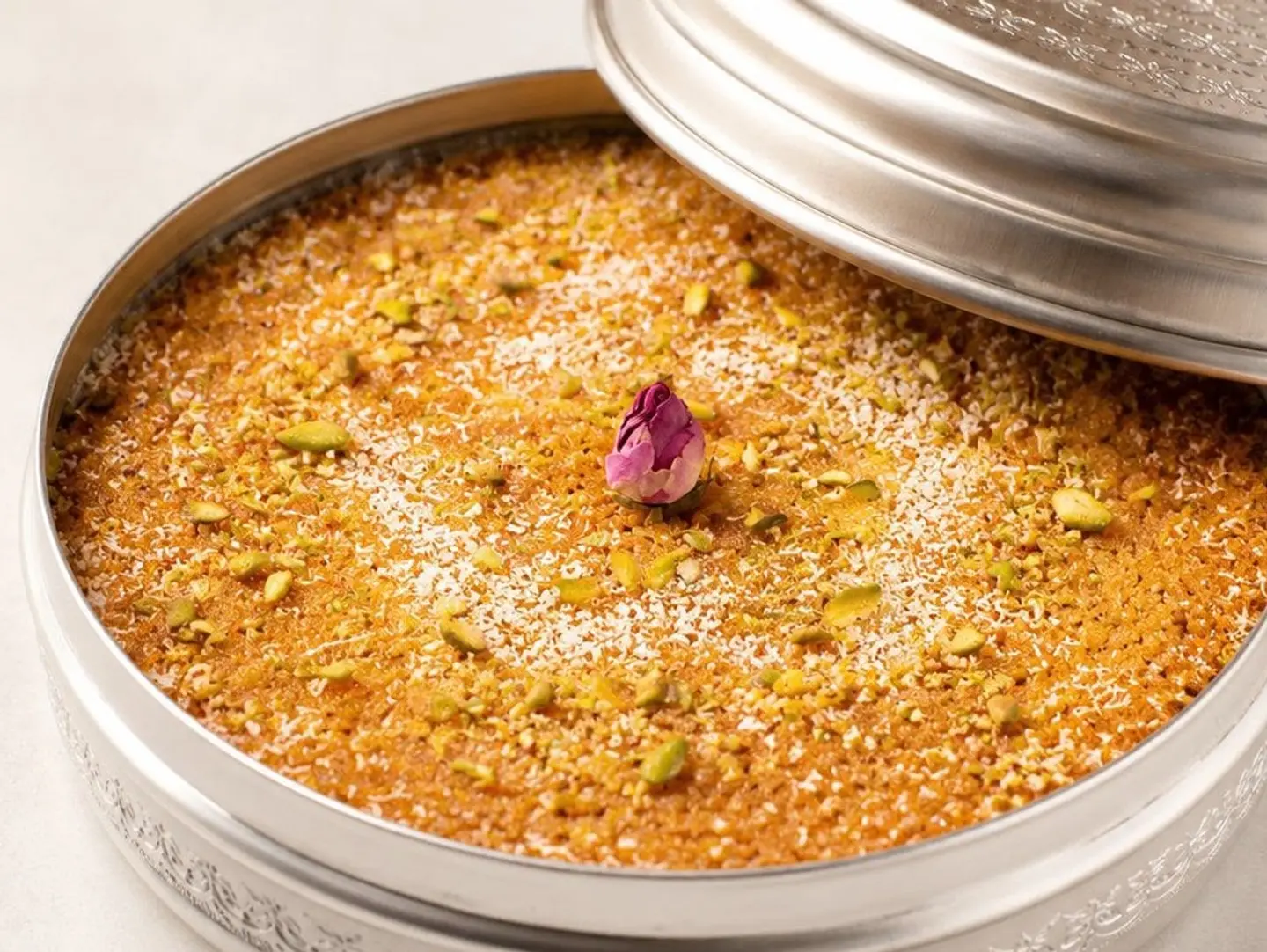 Basbousa Cheese Pot