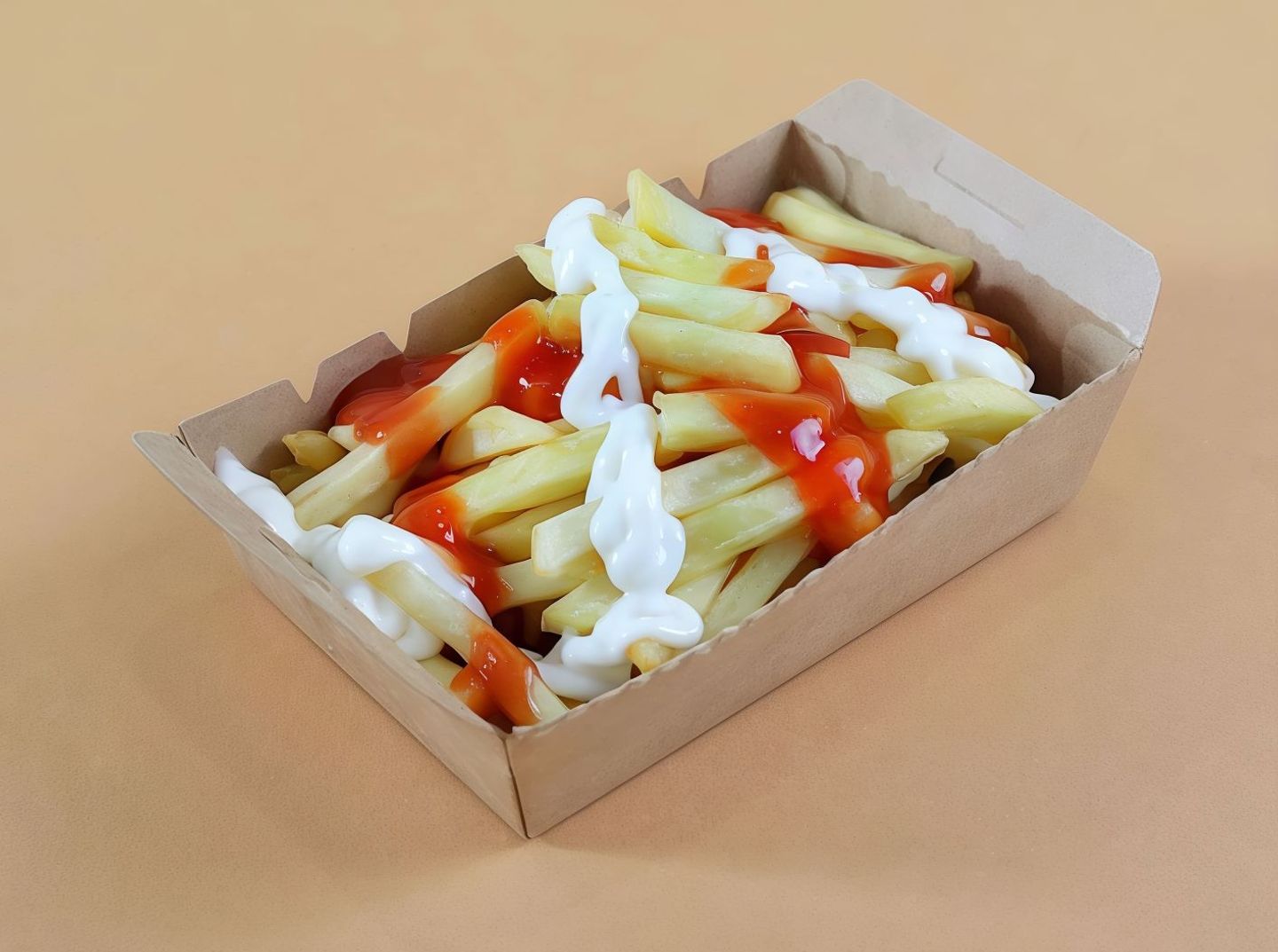 بطاطس كاتشب مايونيز