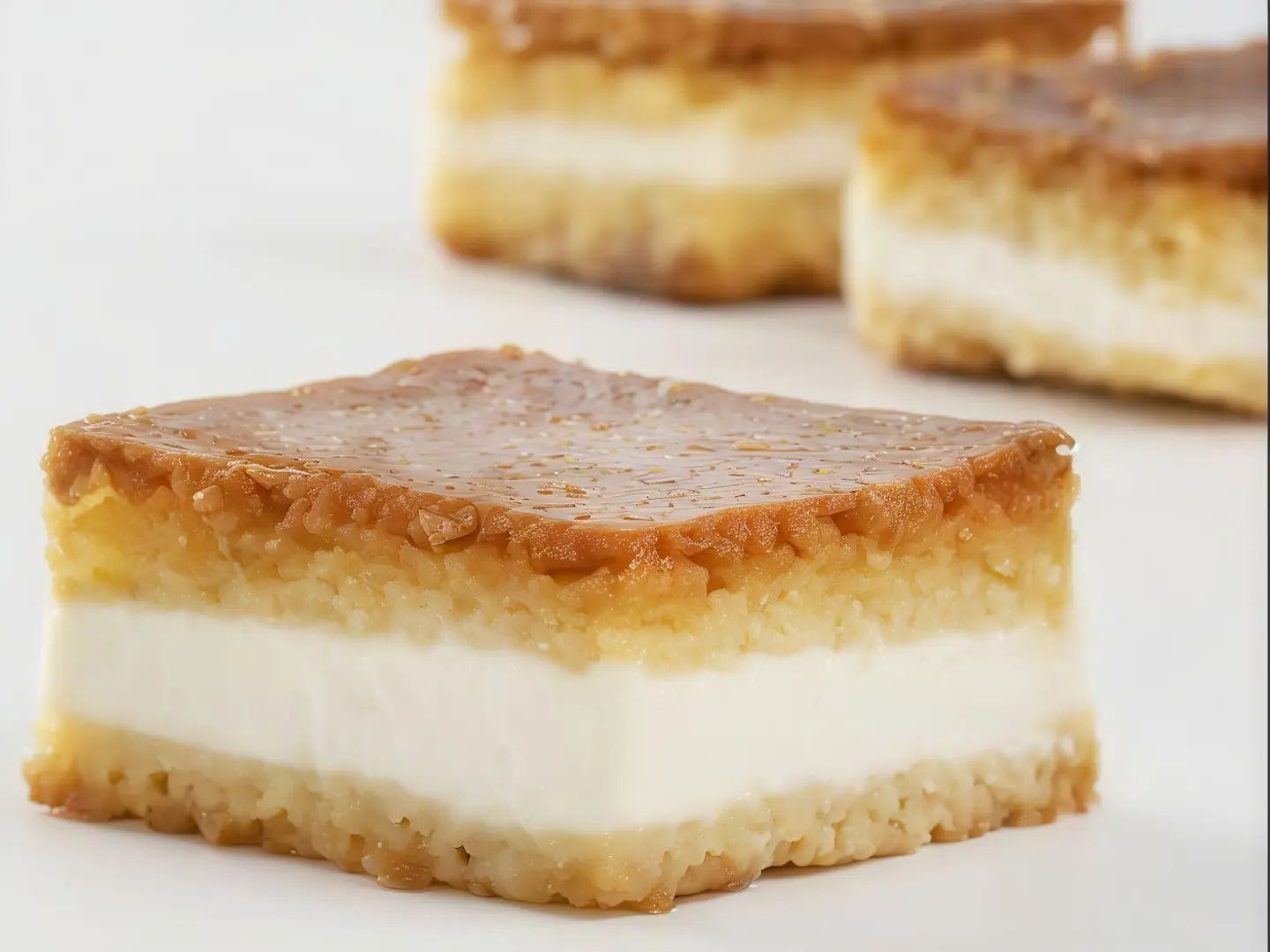 Lotus Basbousa With Cream Medium