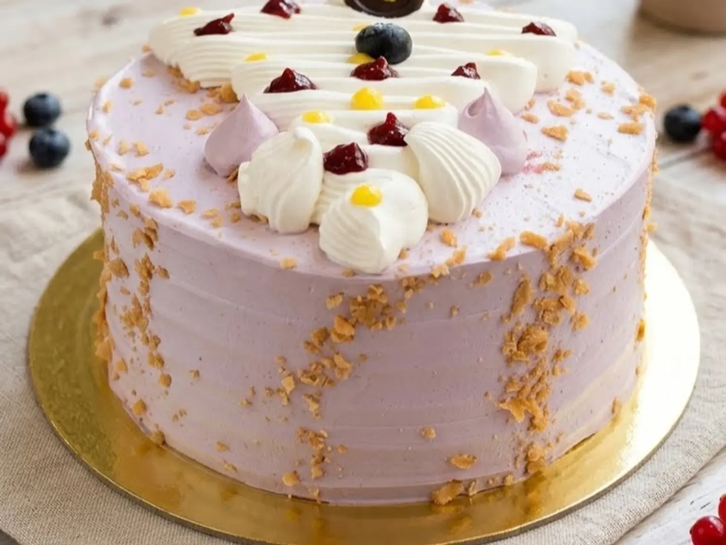 Berry And Lemon Cake