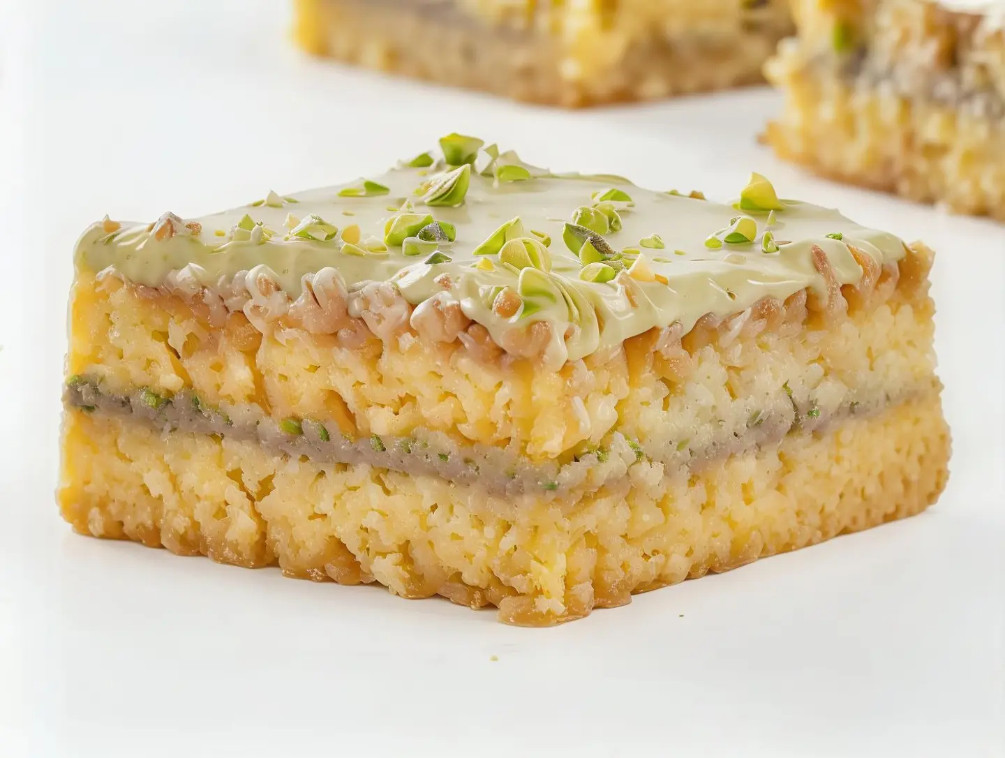 بسبوسة بستاشيو - وسط