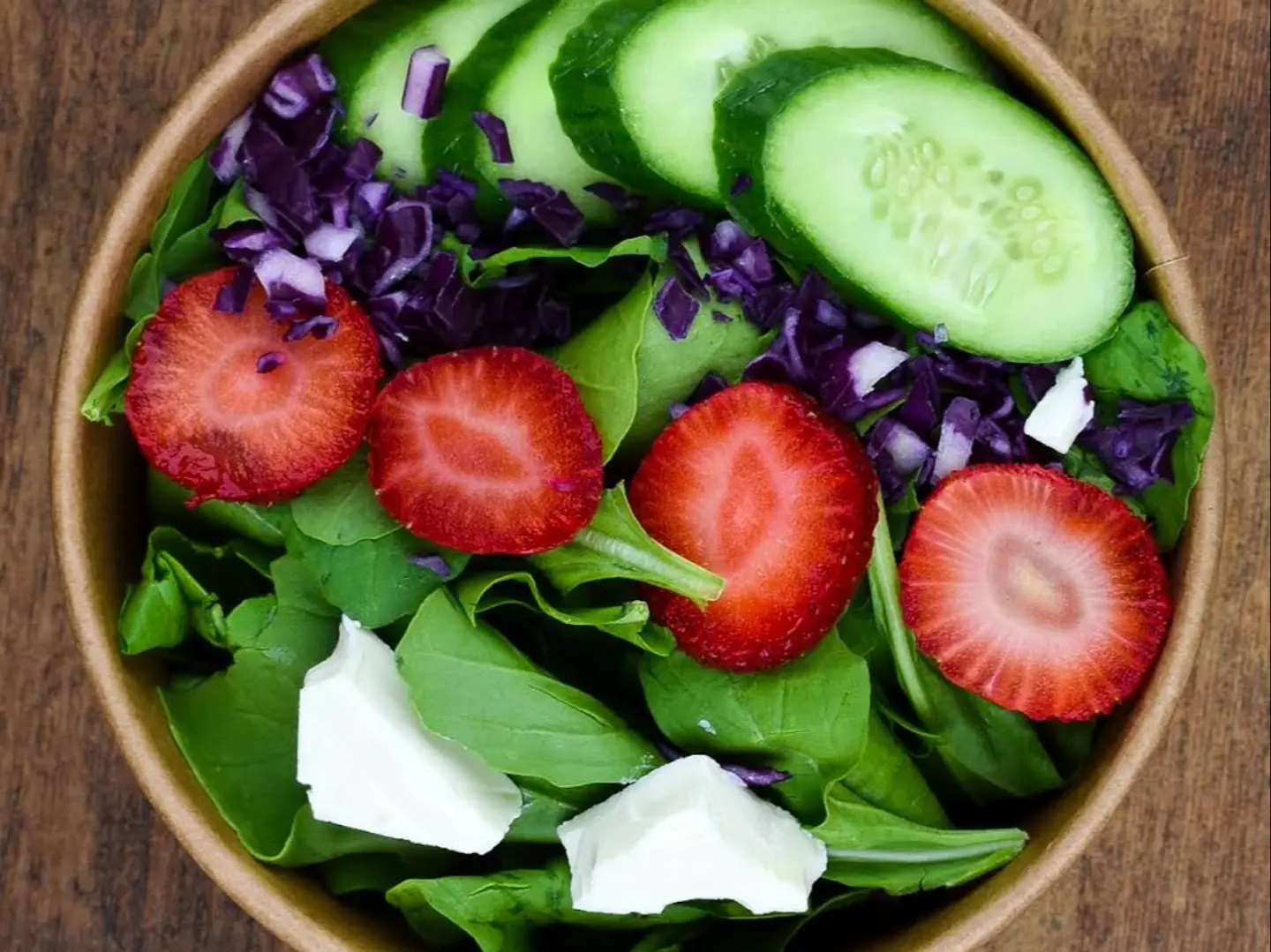 Jarjer And Strawberry Salad