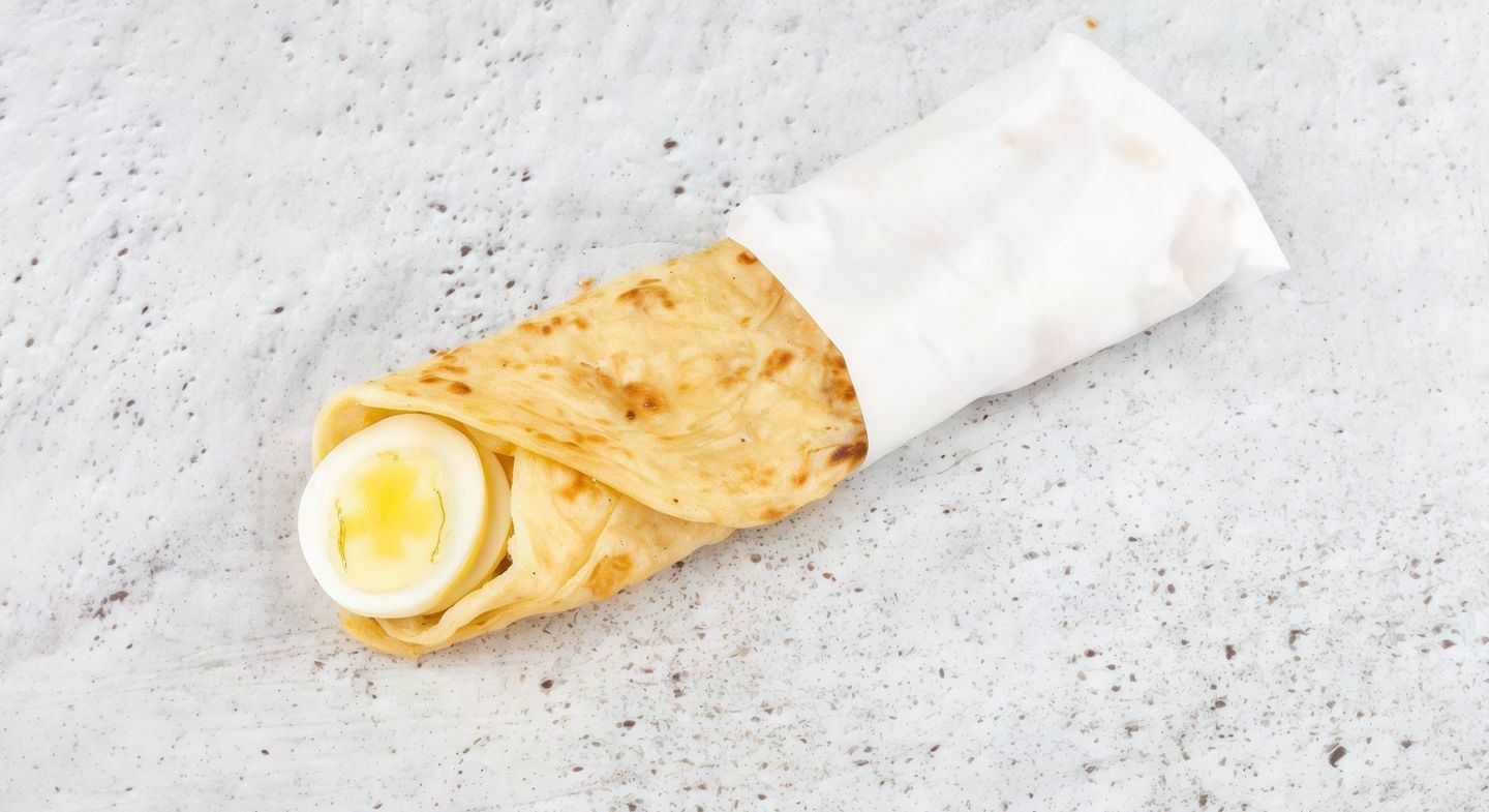 براتا خلطة بيض باهي