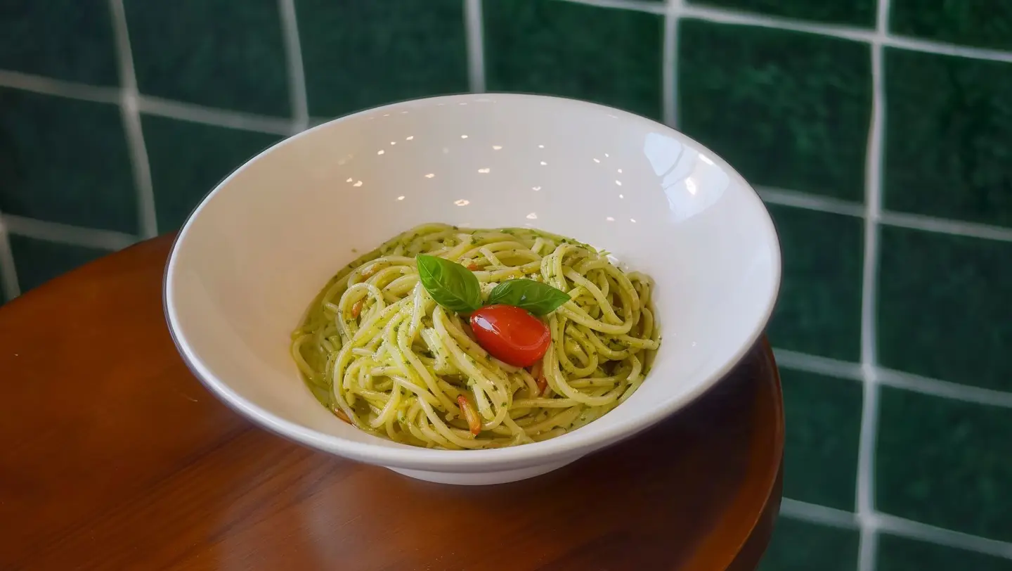 Spaghetti Pesto