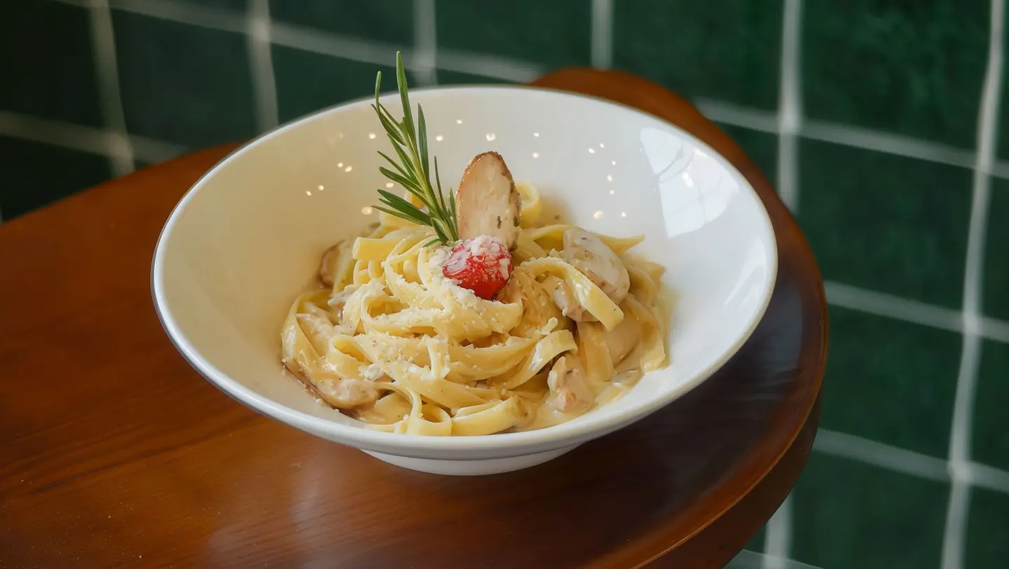 Fettuccini Alfredo Di Pollo