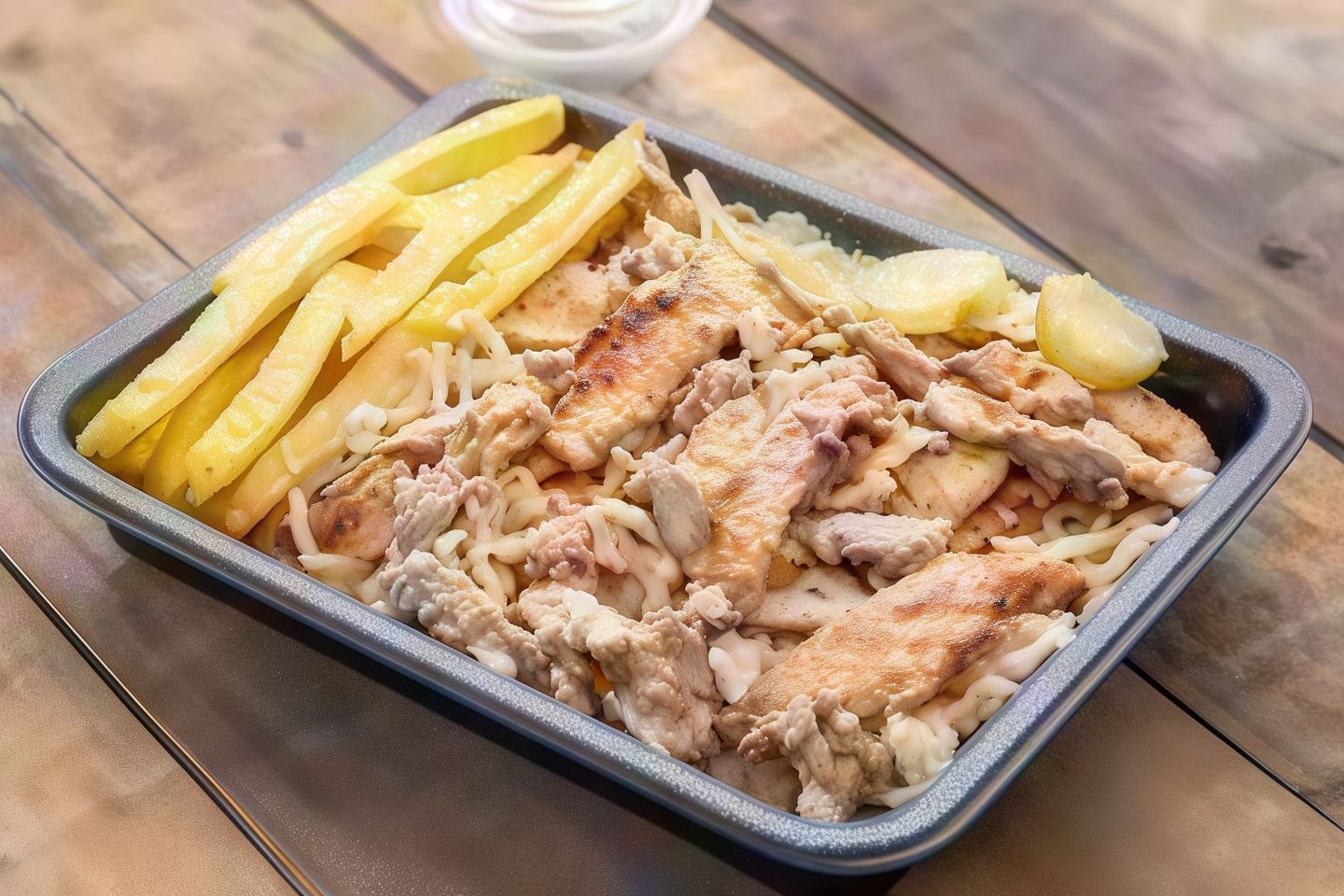 Regular Shawarma On Plate
