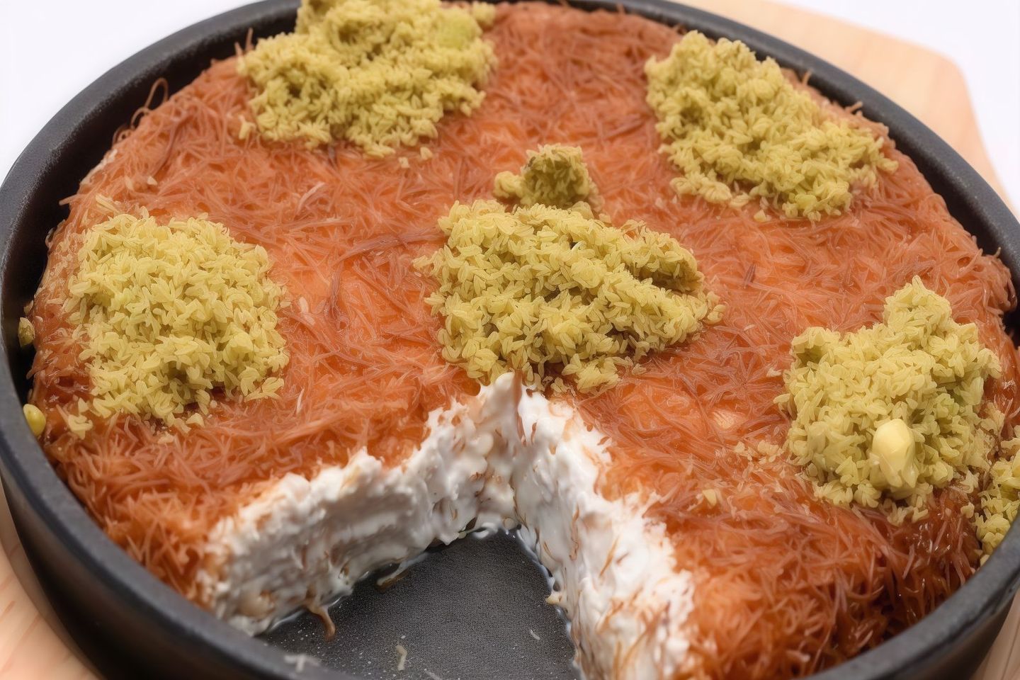 كنافة قشطة بالعسل - عيلة