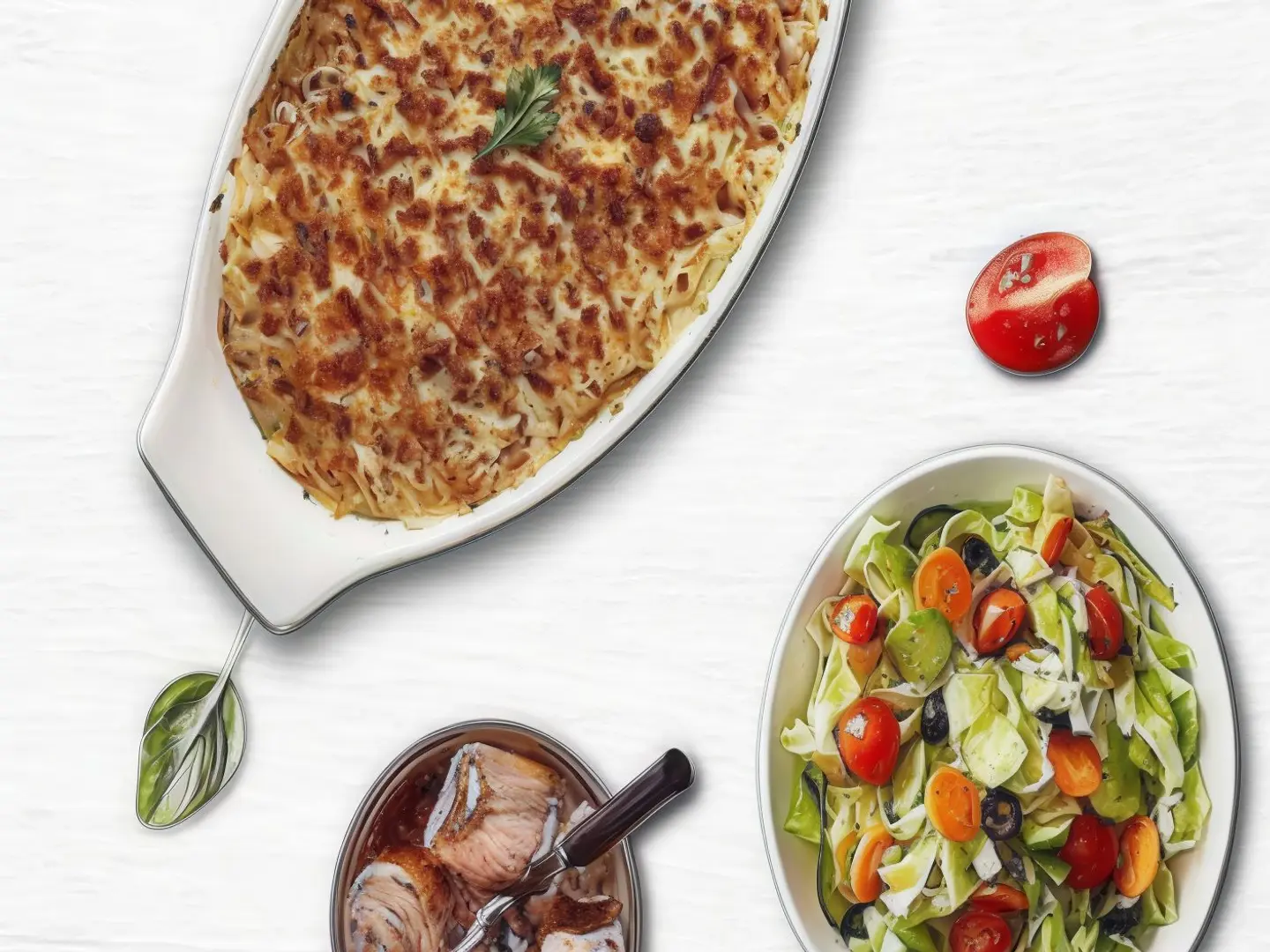 Chicken Lasagna Combo