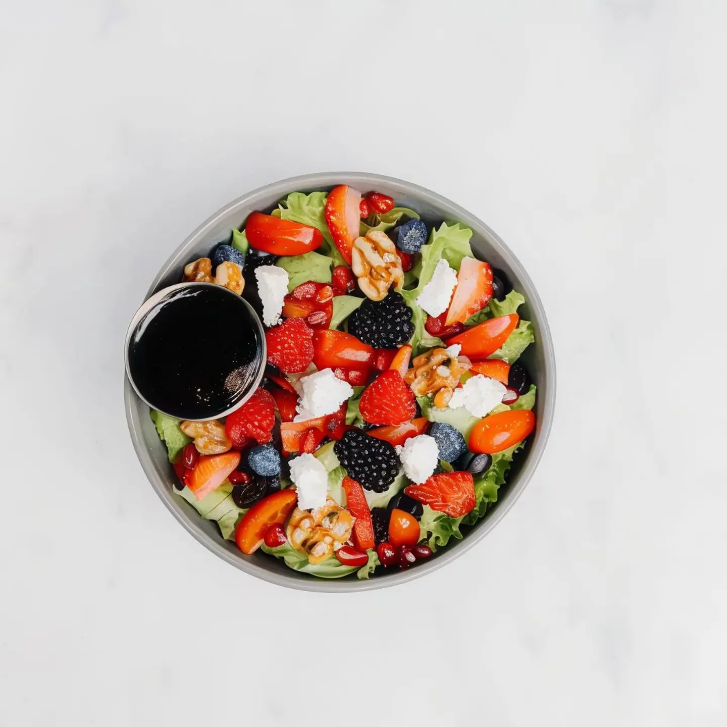 سلطة جبنة الماعز