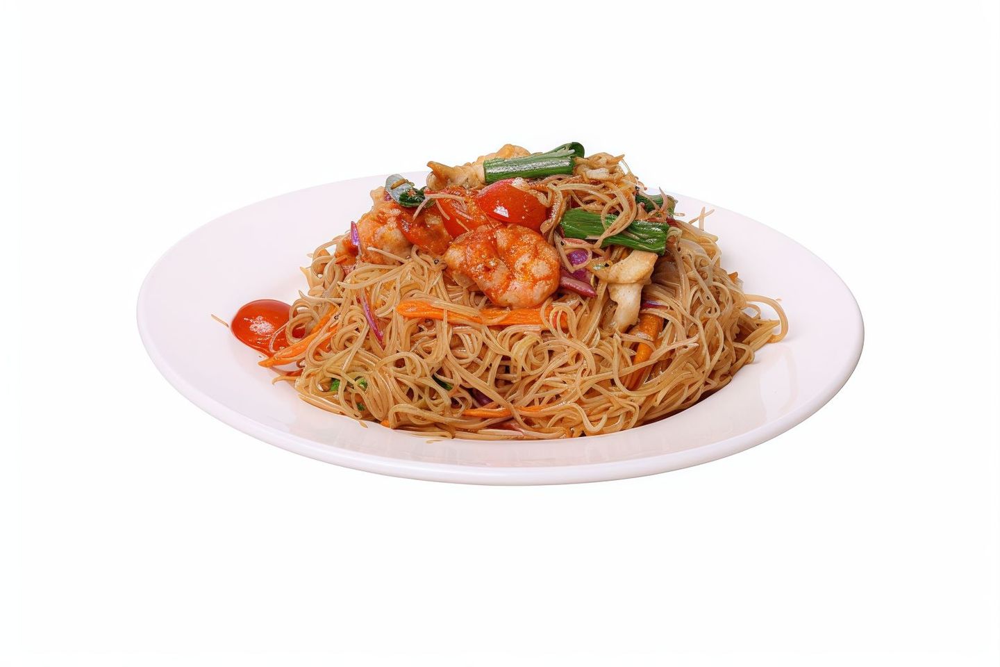 نودلز سينغافورية حاره