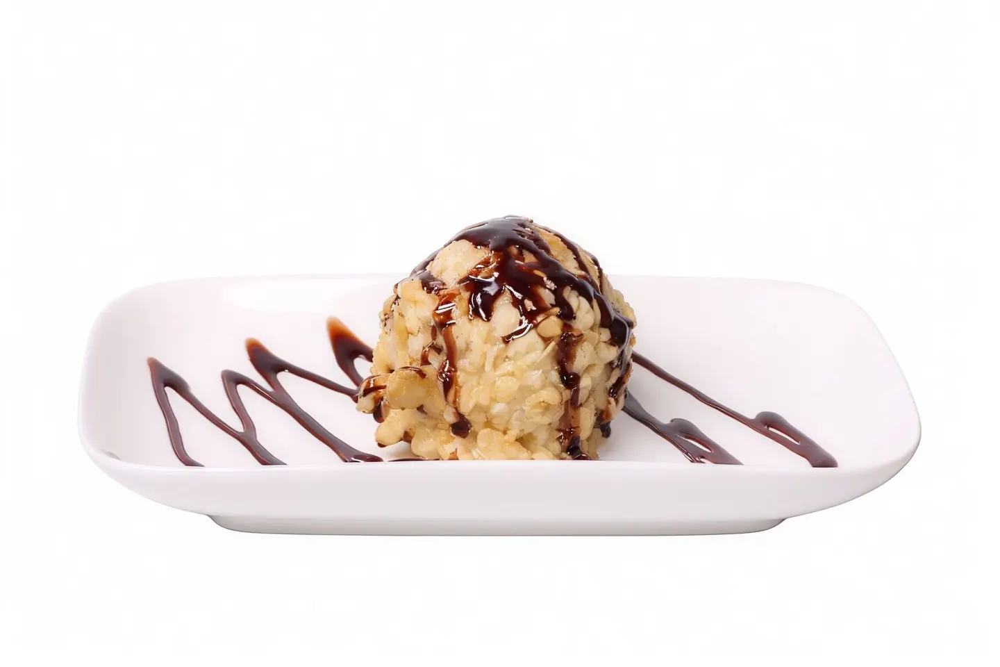 Fried Ice Cream With Peanuts