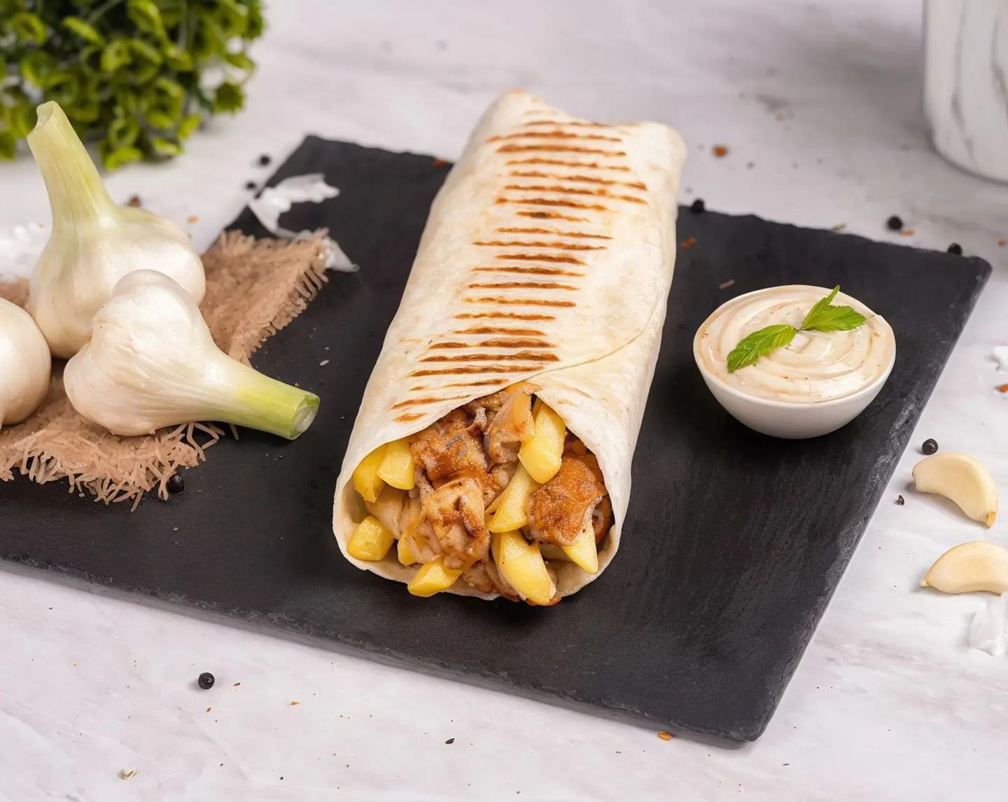 شاورما كبير صاج