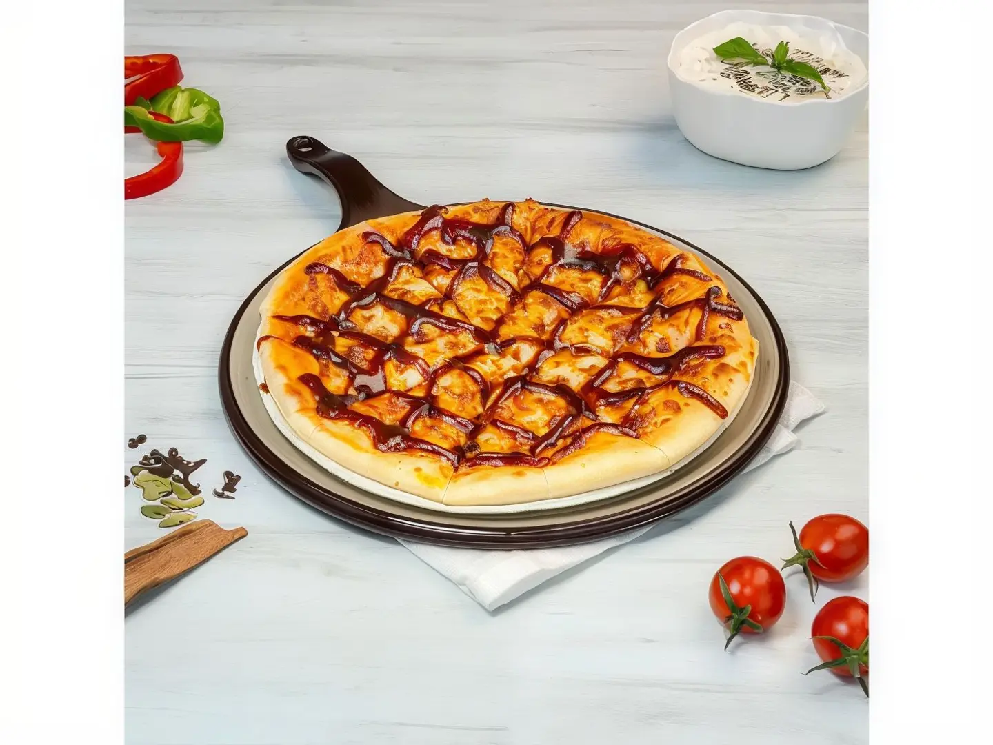 بيتزا باربكيو - صغير