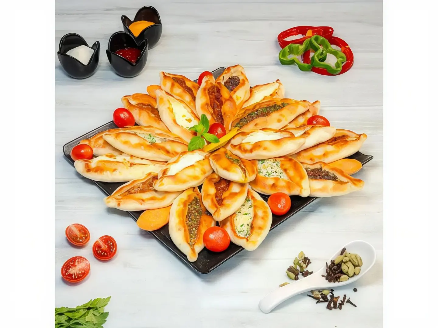 مشكل فطاير شامية - صغير