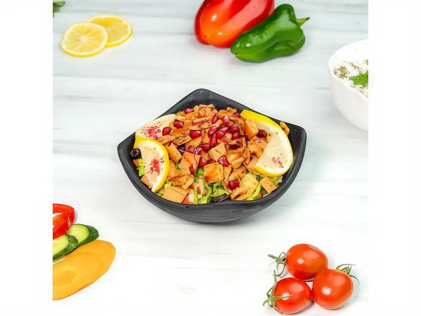 سلطة فتوش - صغير