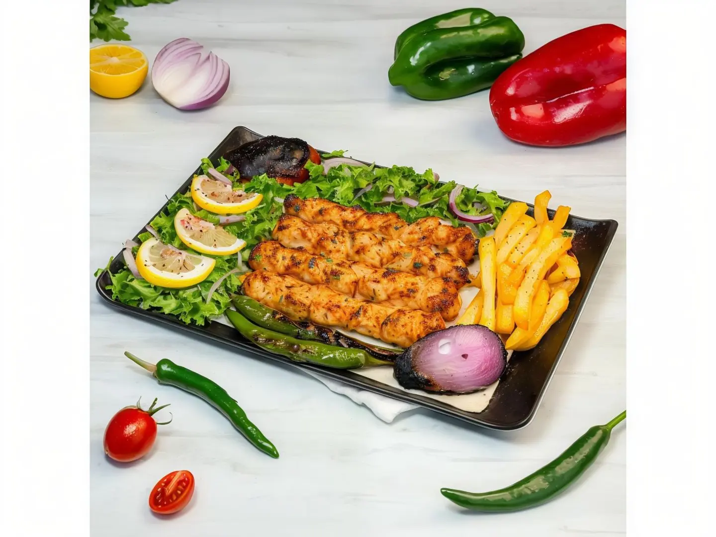 كباب دجاج - صغير