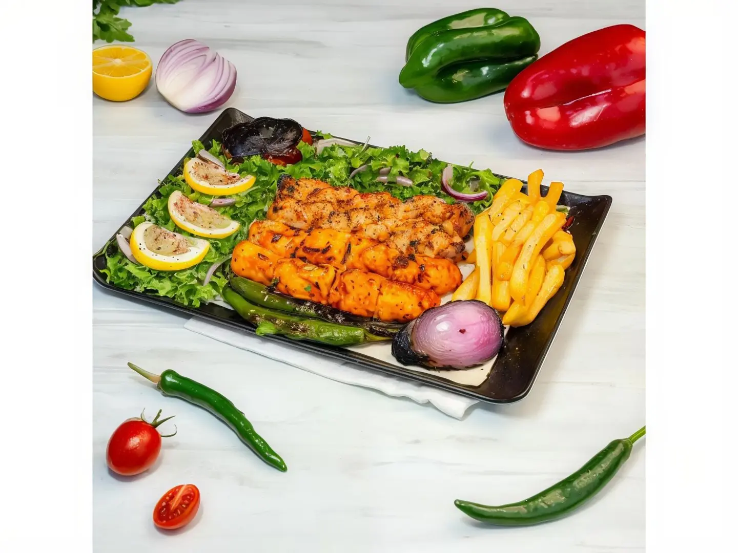 مشكل دجاج - صغير