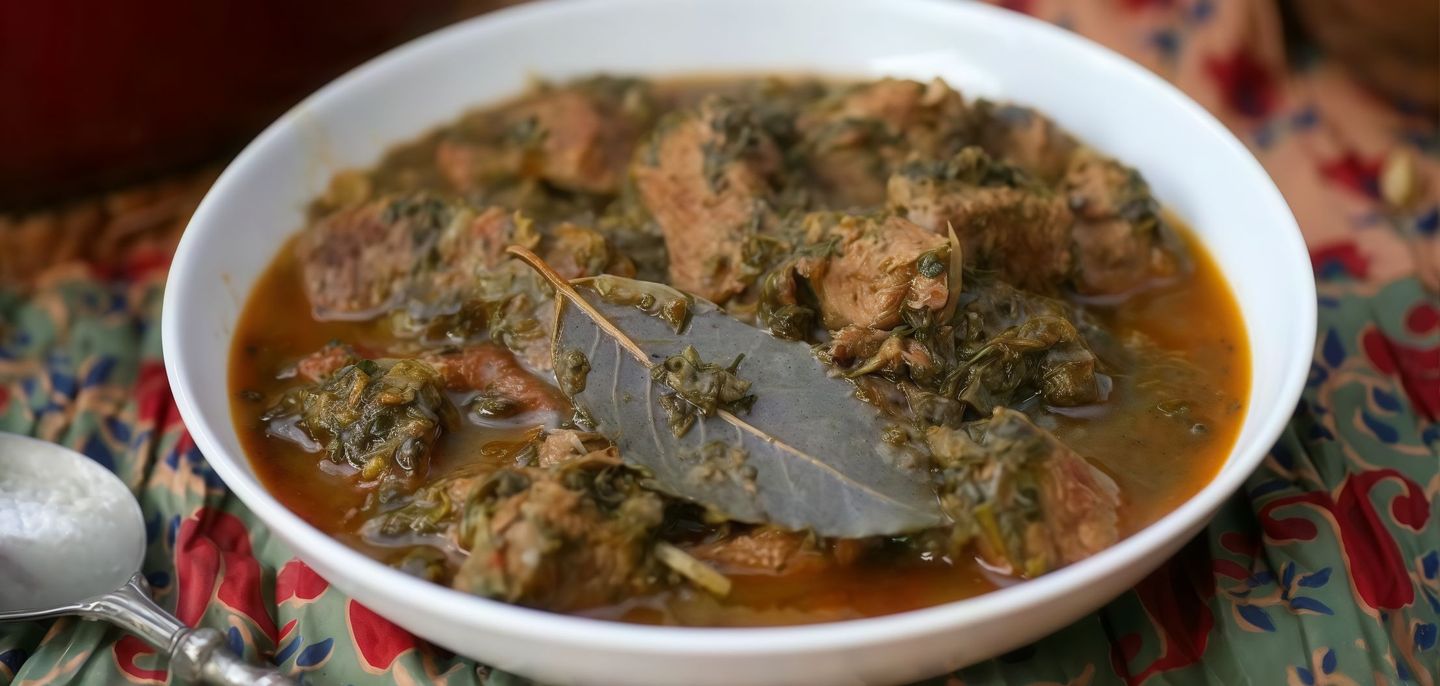 إيدام دجاج سبانخ