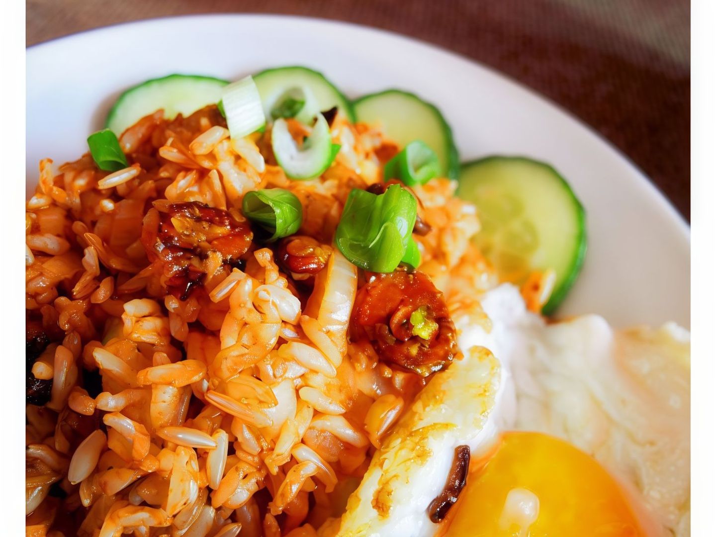 Nasi Gorang Shrimp