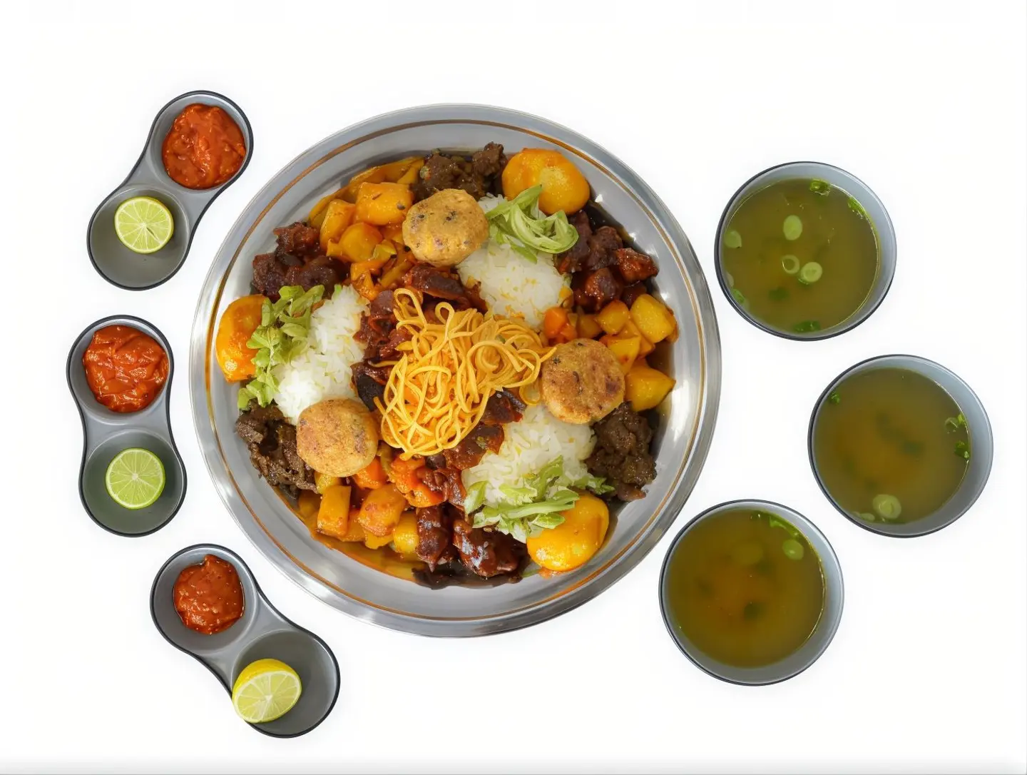 تبسي مشكل اندوسبايسي لعدد 3-4 اشخاص