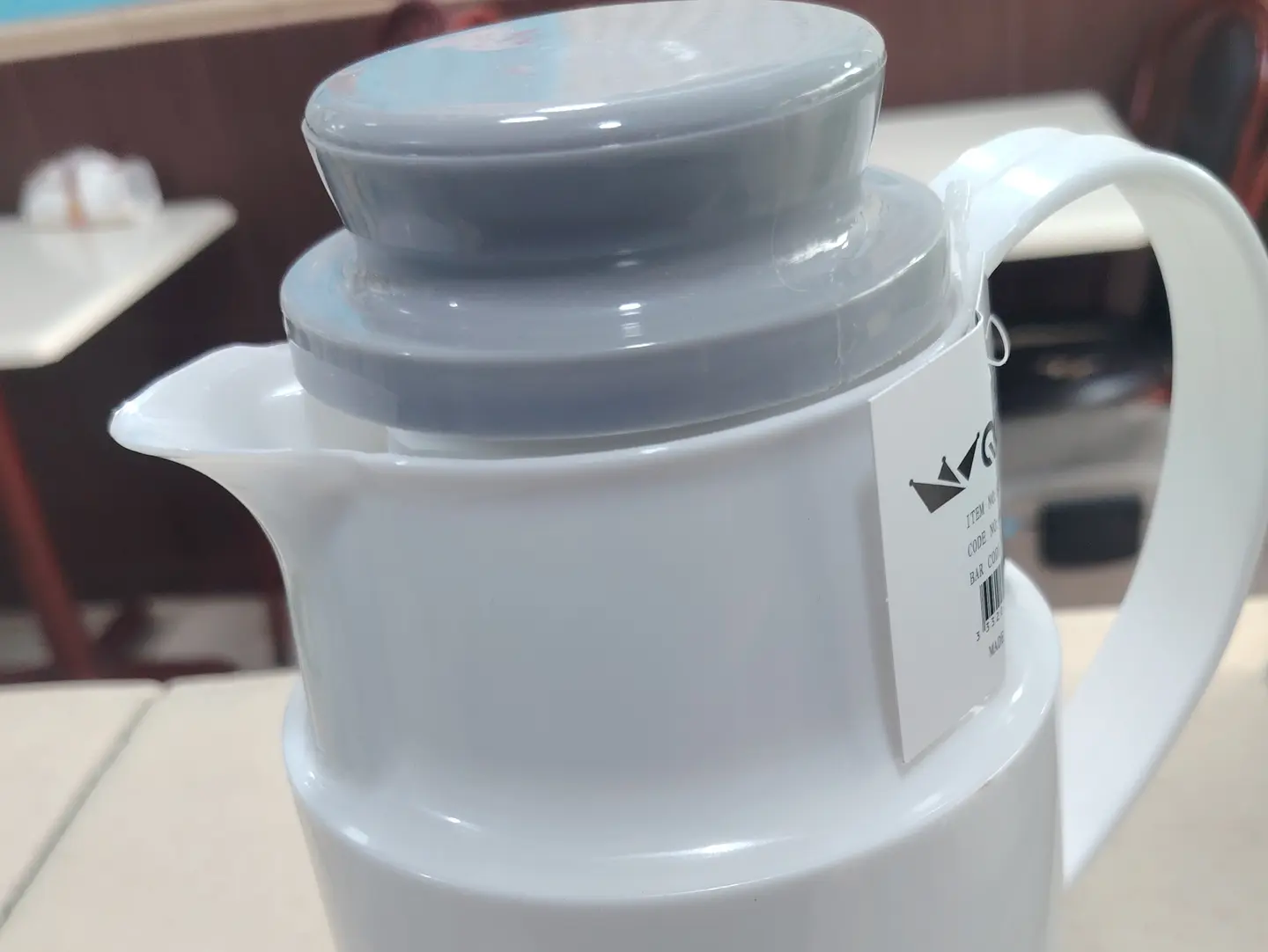 A Pot Of Tea With Milk