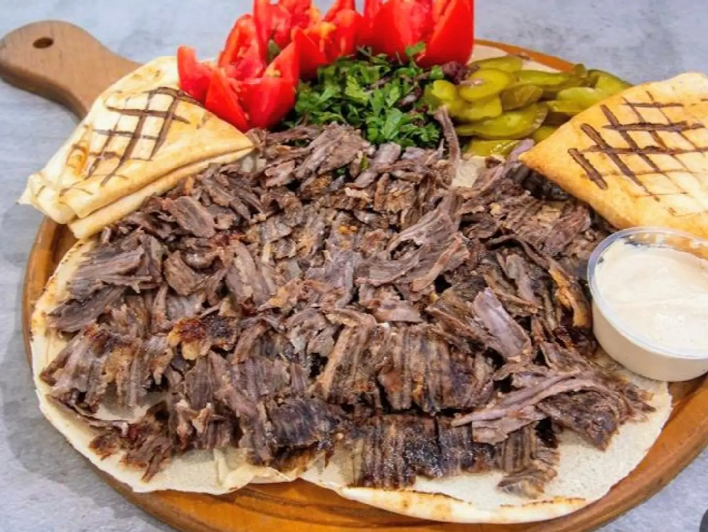 Meat Shawarma Plate - Small