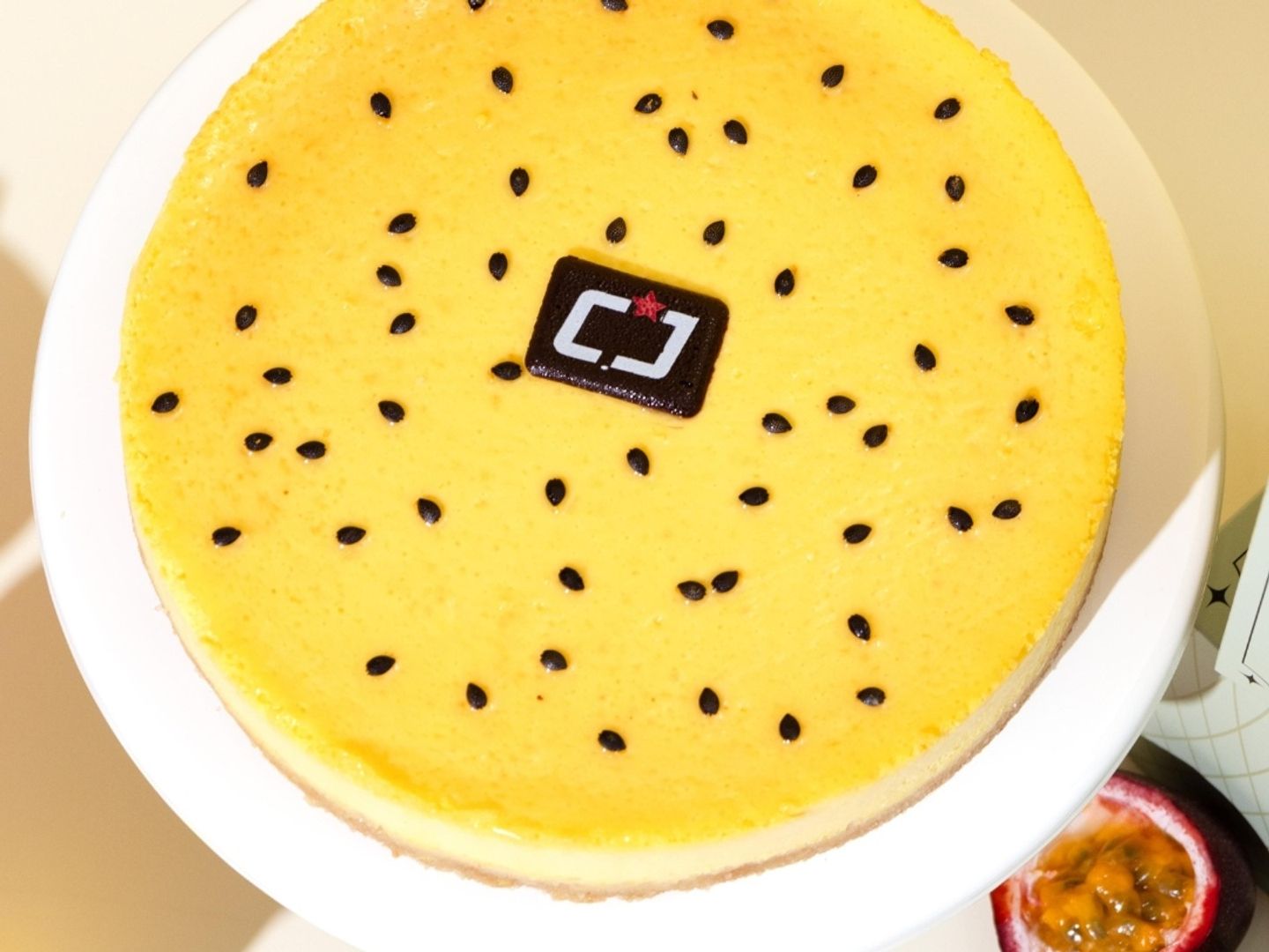 Pasion Fruit Cheesecake