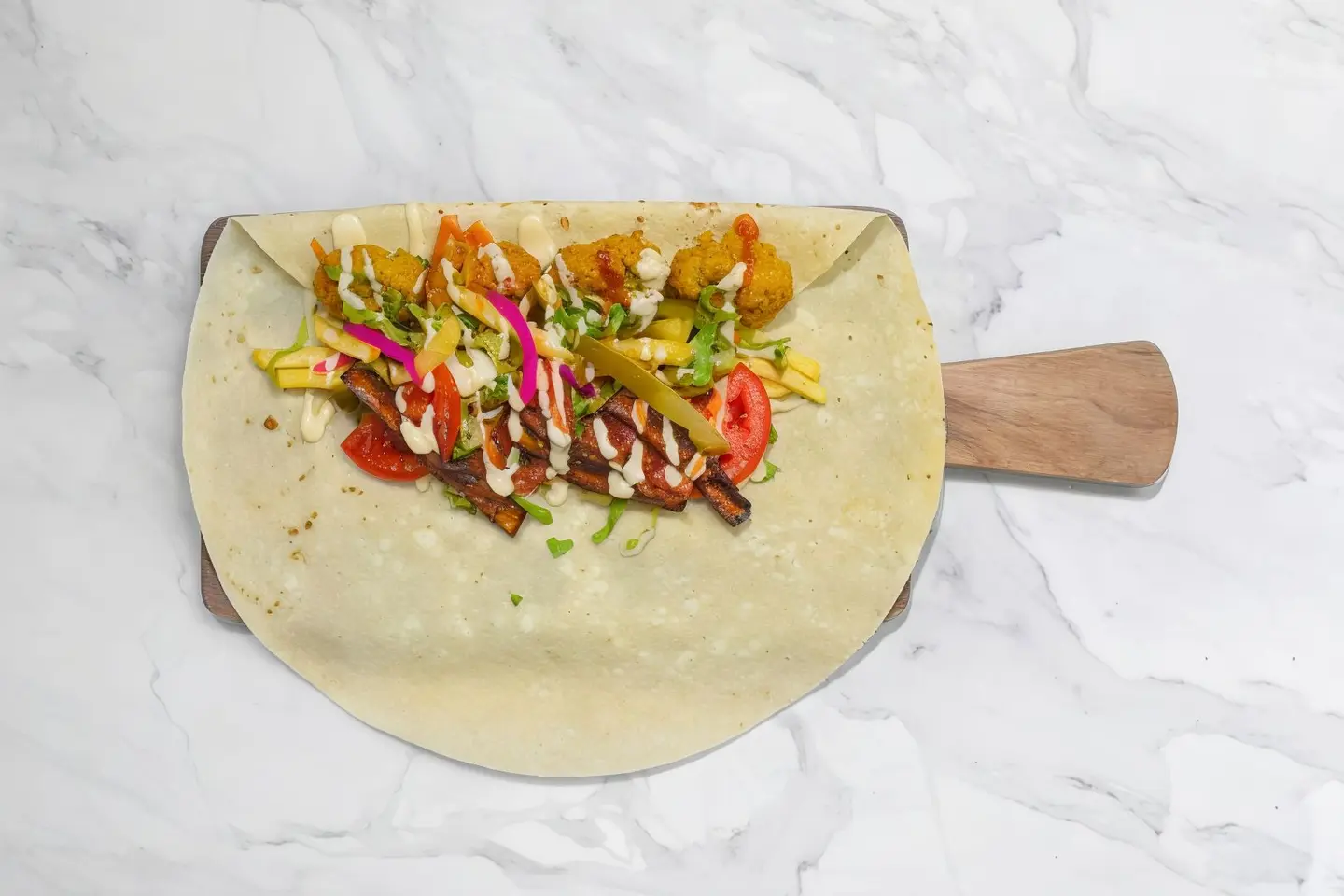 ساندوتش فلافل مار