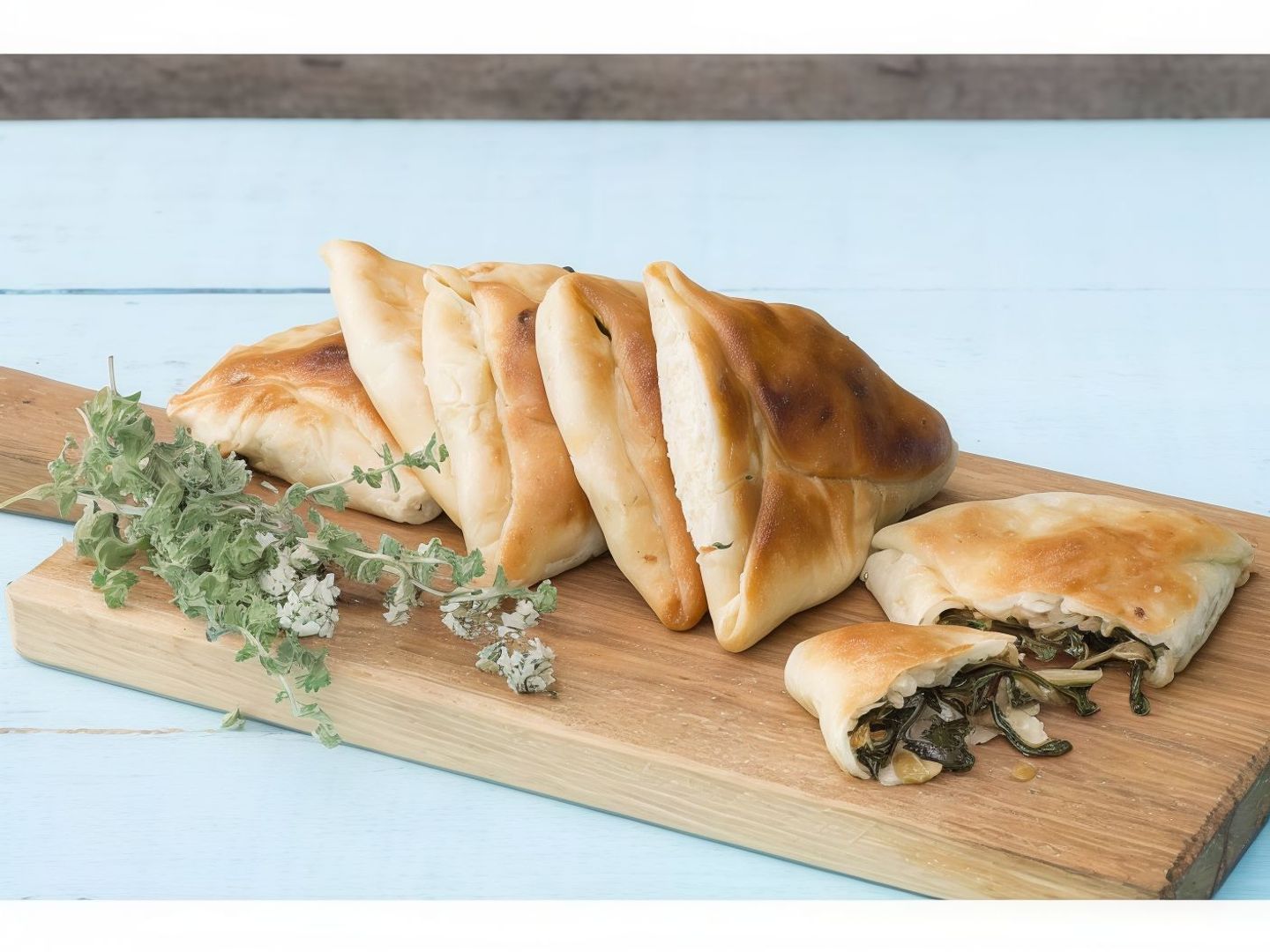 Spinach Manoushe