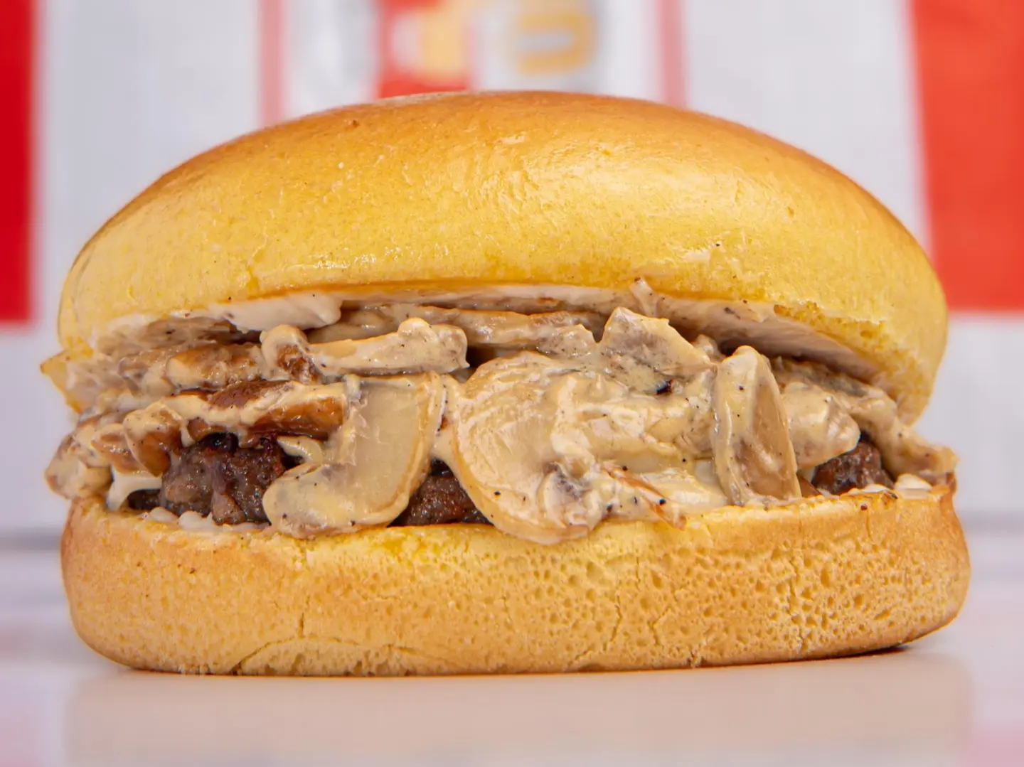 Truffle Beef Burger Meal   With Pepsi And Fries