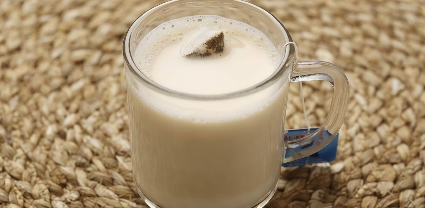 حليب شاي