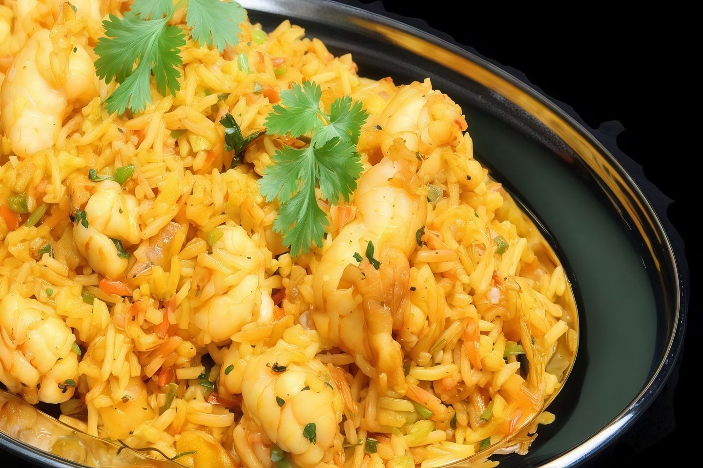 أرز بالجمبري