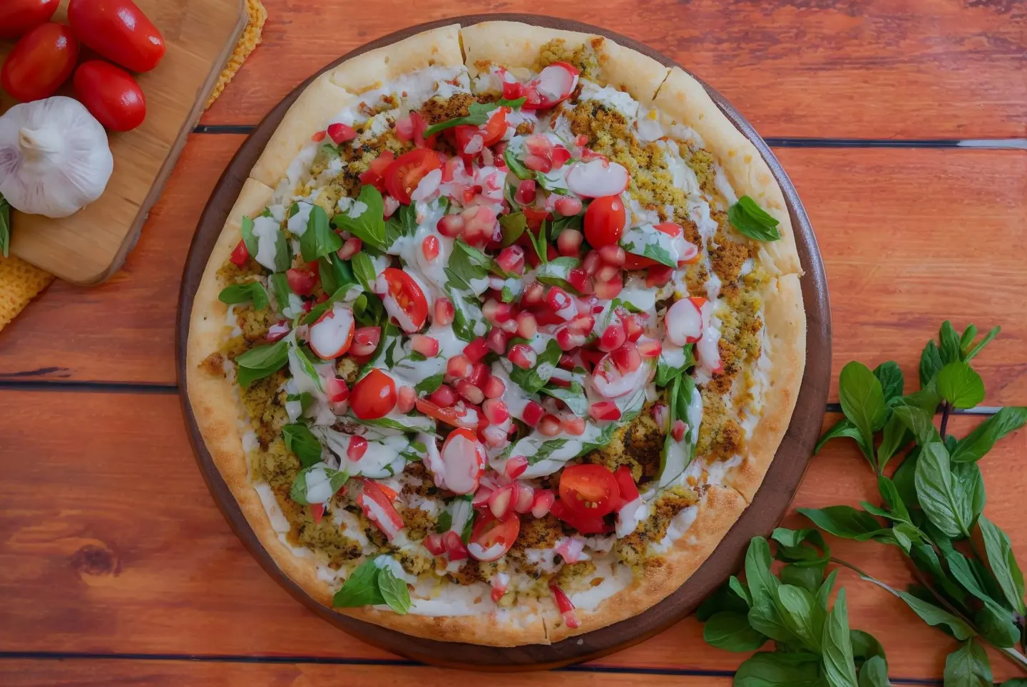 Falafel Pizza