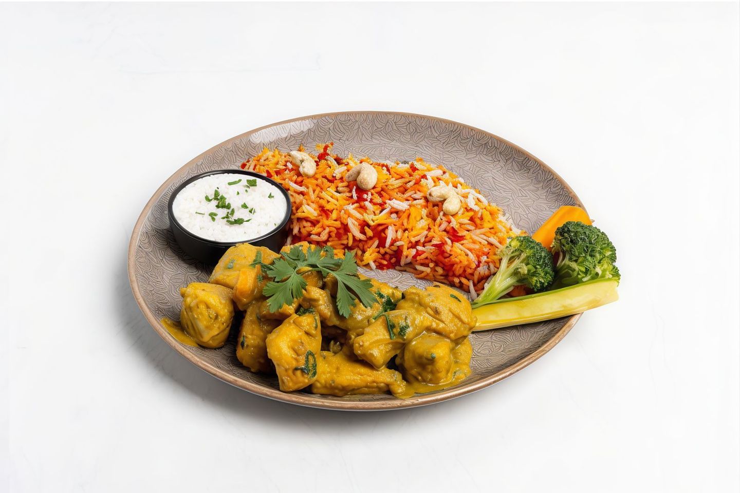 Chicken Biryani With Biryani Rice