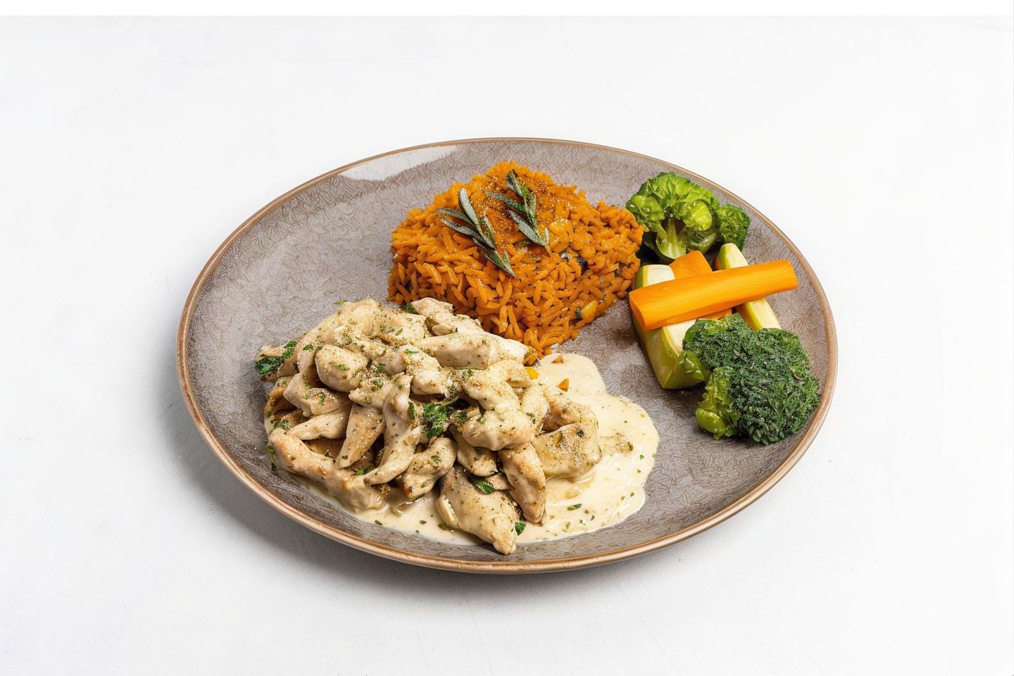 Zaatar Chicken With Mexican Rice
