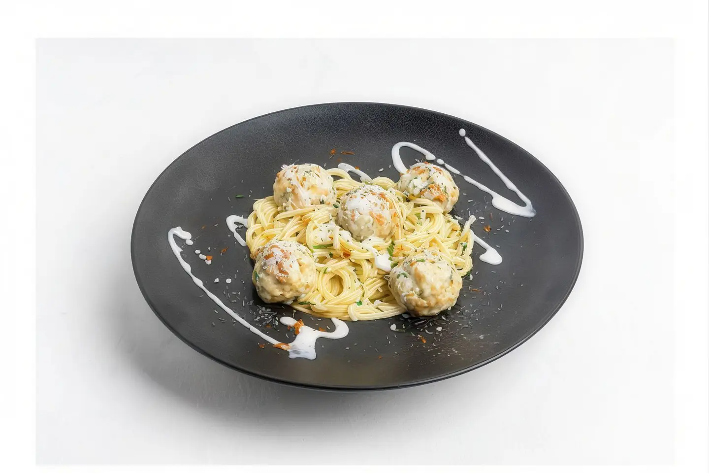 Spaghetti Chicken Balls