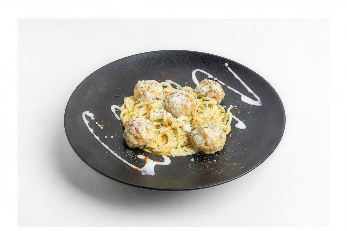Spaghetti Chicken Balls