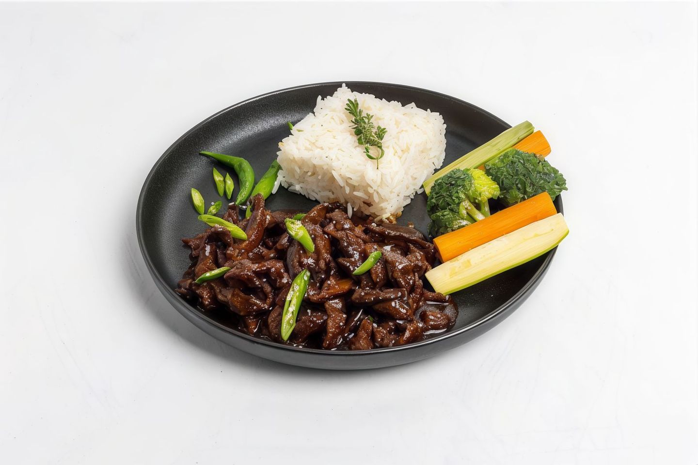 Spicy Meat With White Rice