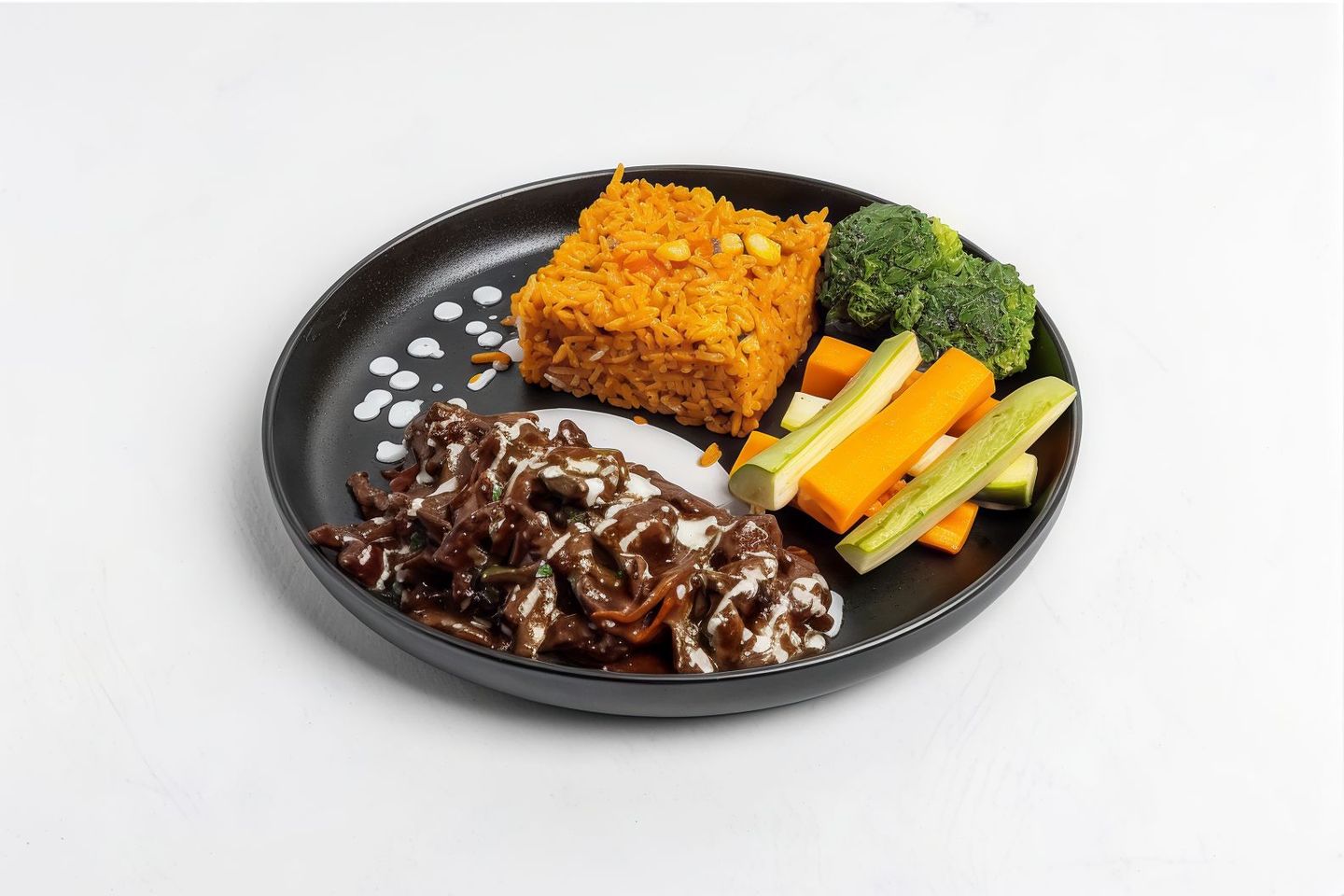 Stroganoff With Mexican Rice