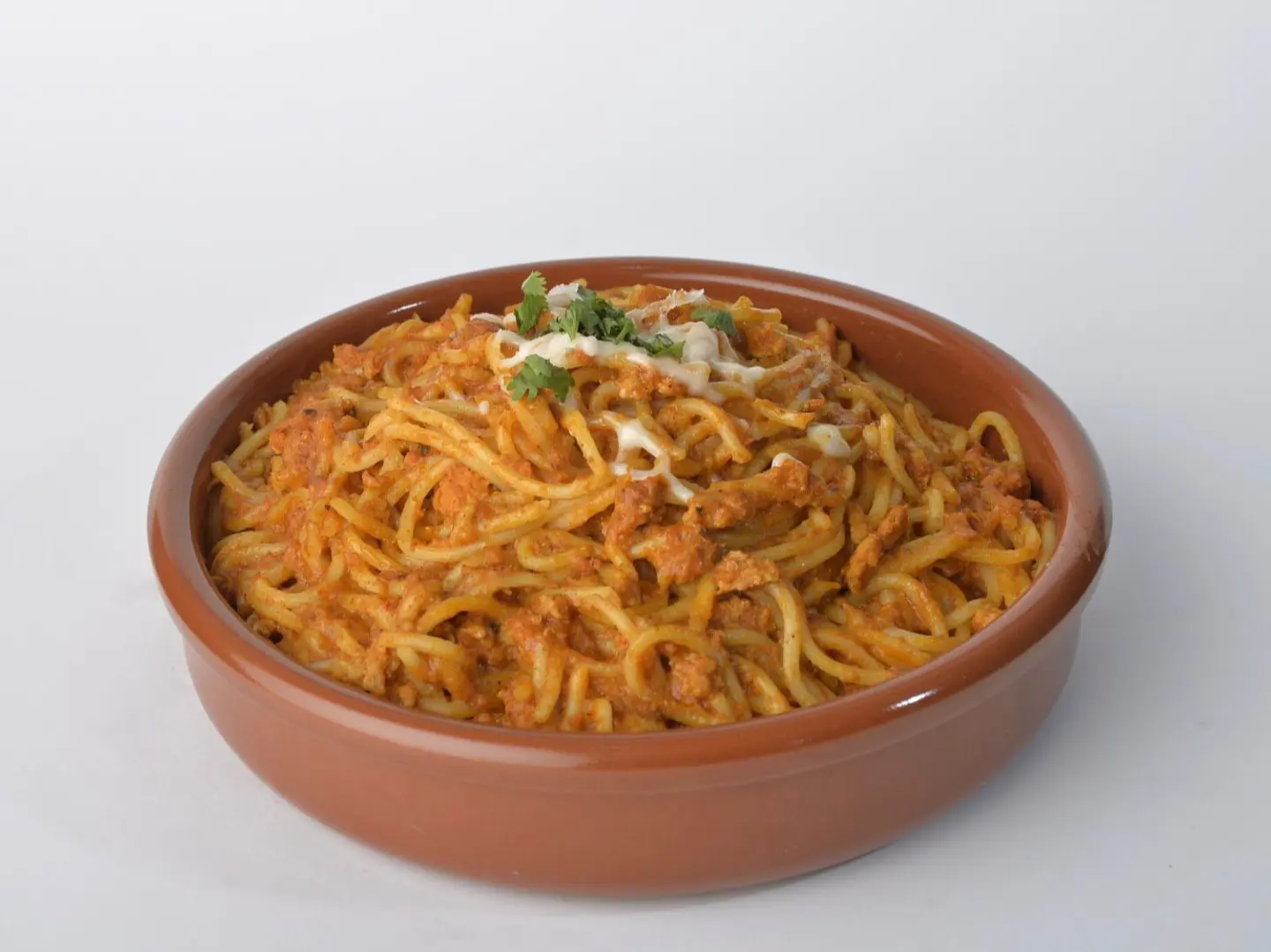 معكرونة إسباجتي دجاج